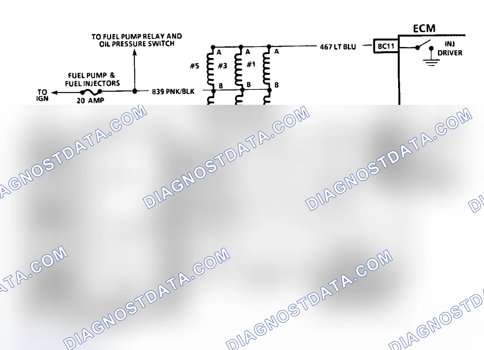 Scheme 216: Chart A3 Schematic, (3.3L "N" Body) Cranks But Won't Run