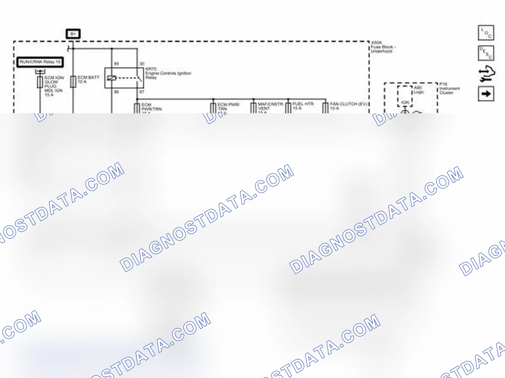 Scheme 32: Module Power, Ground, Serial Data and MIL