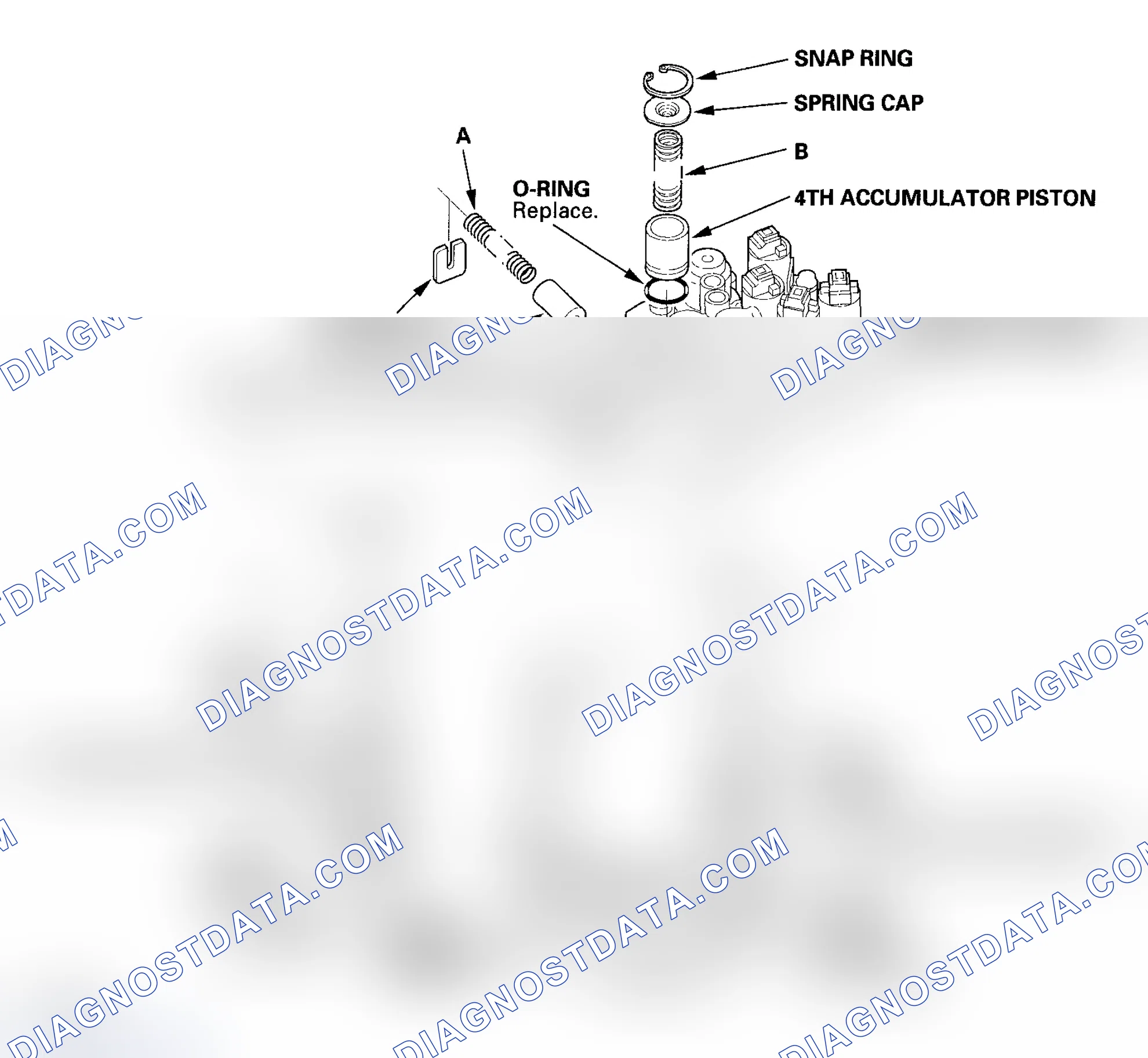 Scheme 449: Accumulator Body Disassembly, Inspection, and Reassembly