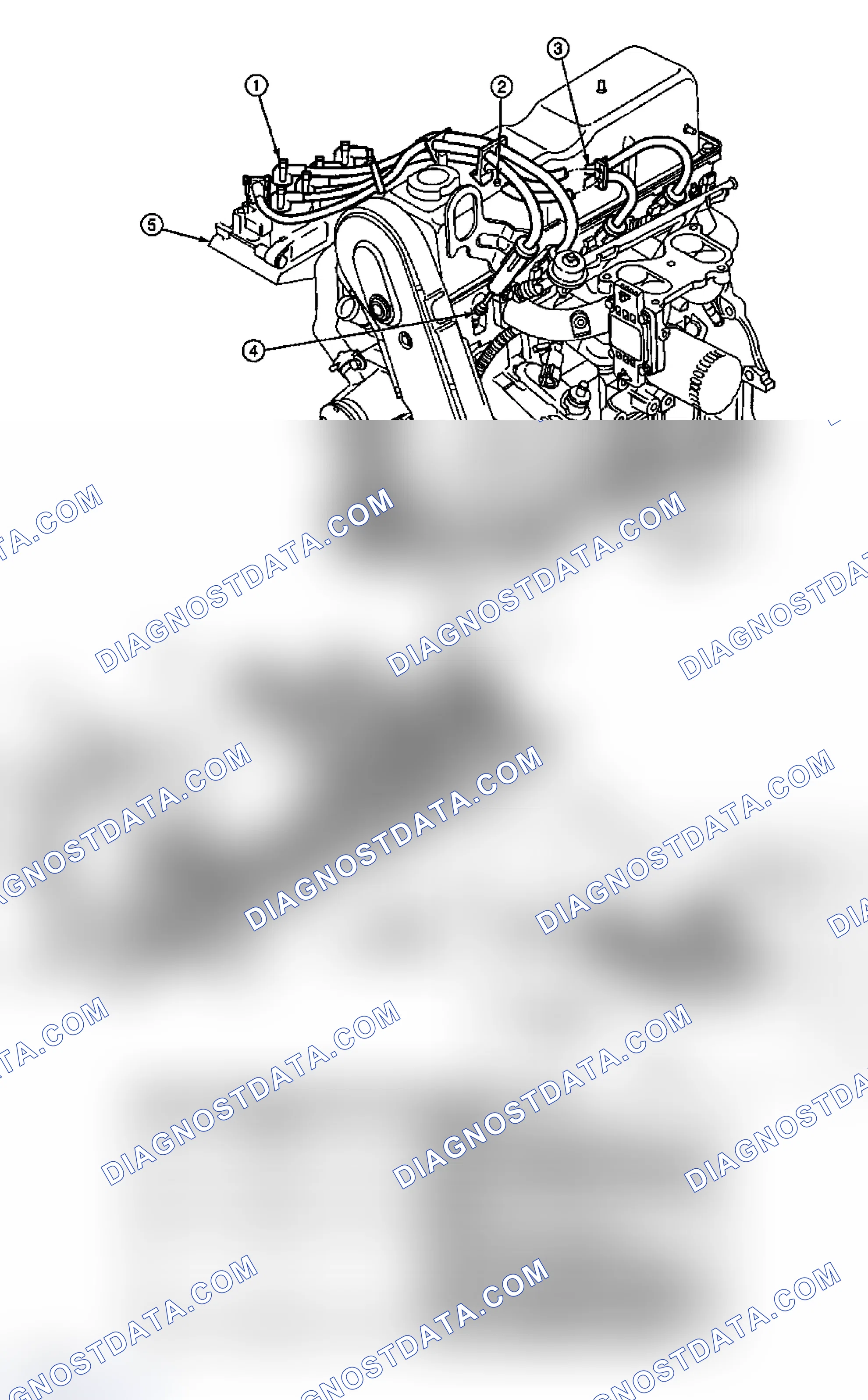 Scheme 10: 2.3L Spark Plug Wire Routing