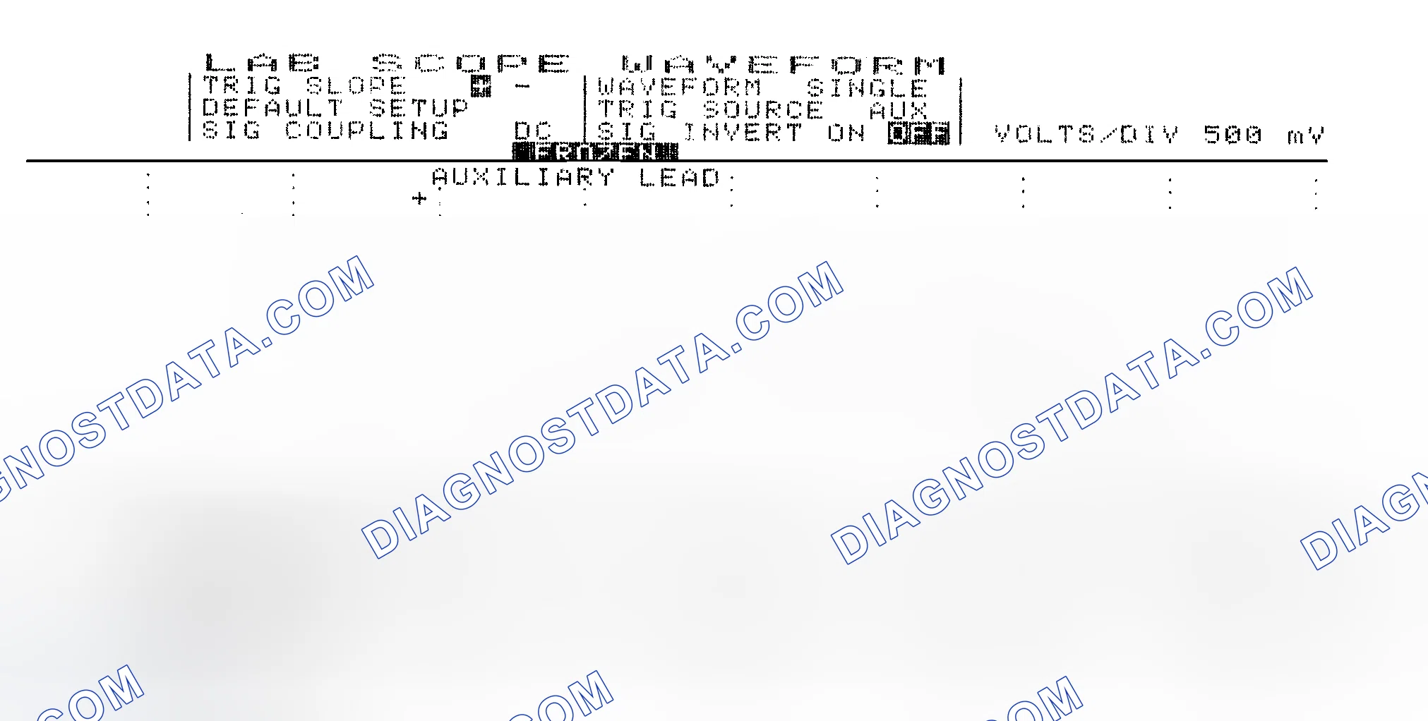 Scheme 14: Single Injector w/Excessive Current Flow - Current Pattern