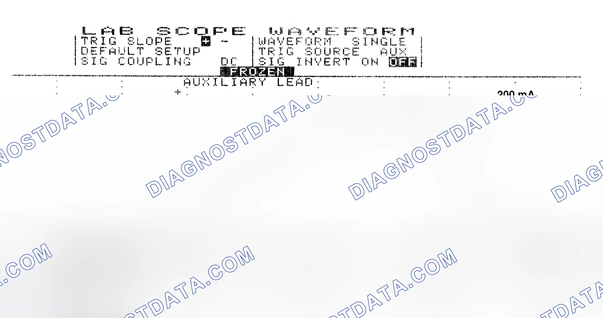 Scheme 13: Single Injector w/Normal Current Flow - Current Pattern