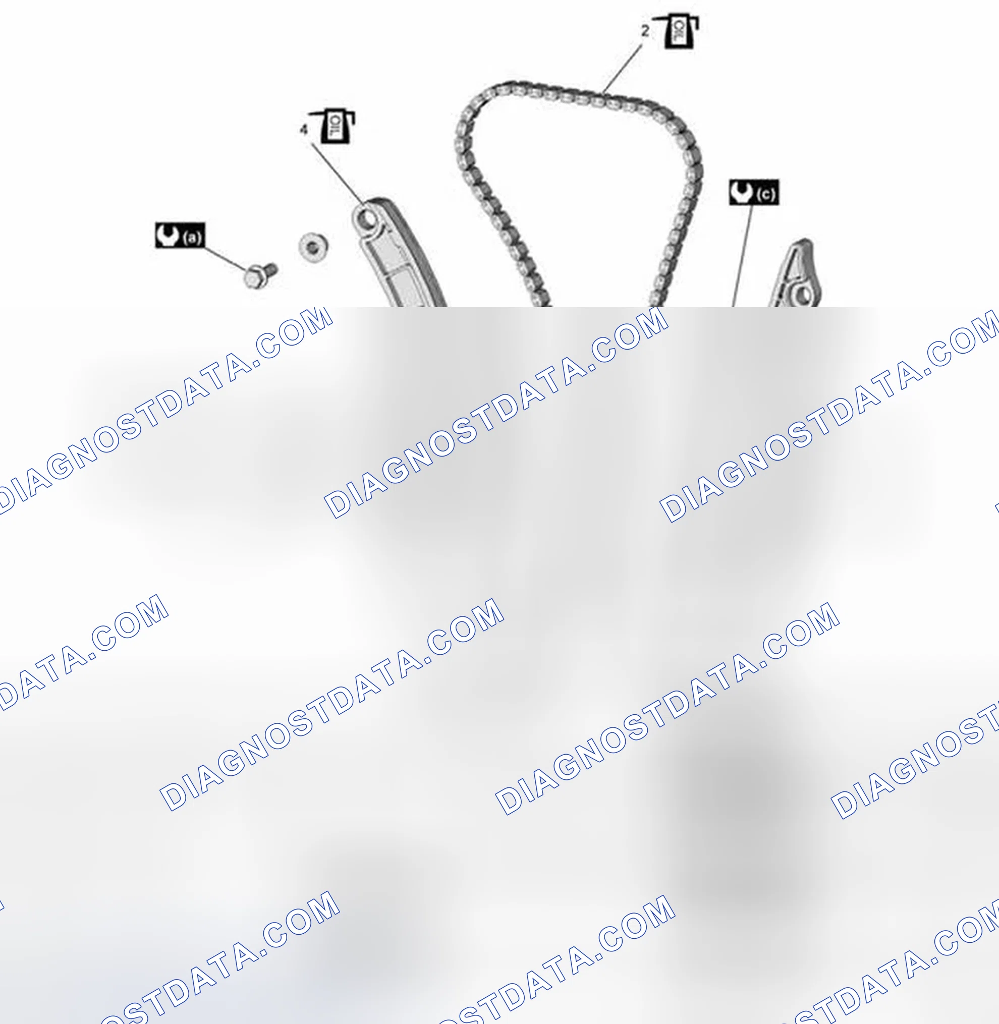Scheme 80: Timing Chain and Chain Tensioner Components