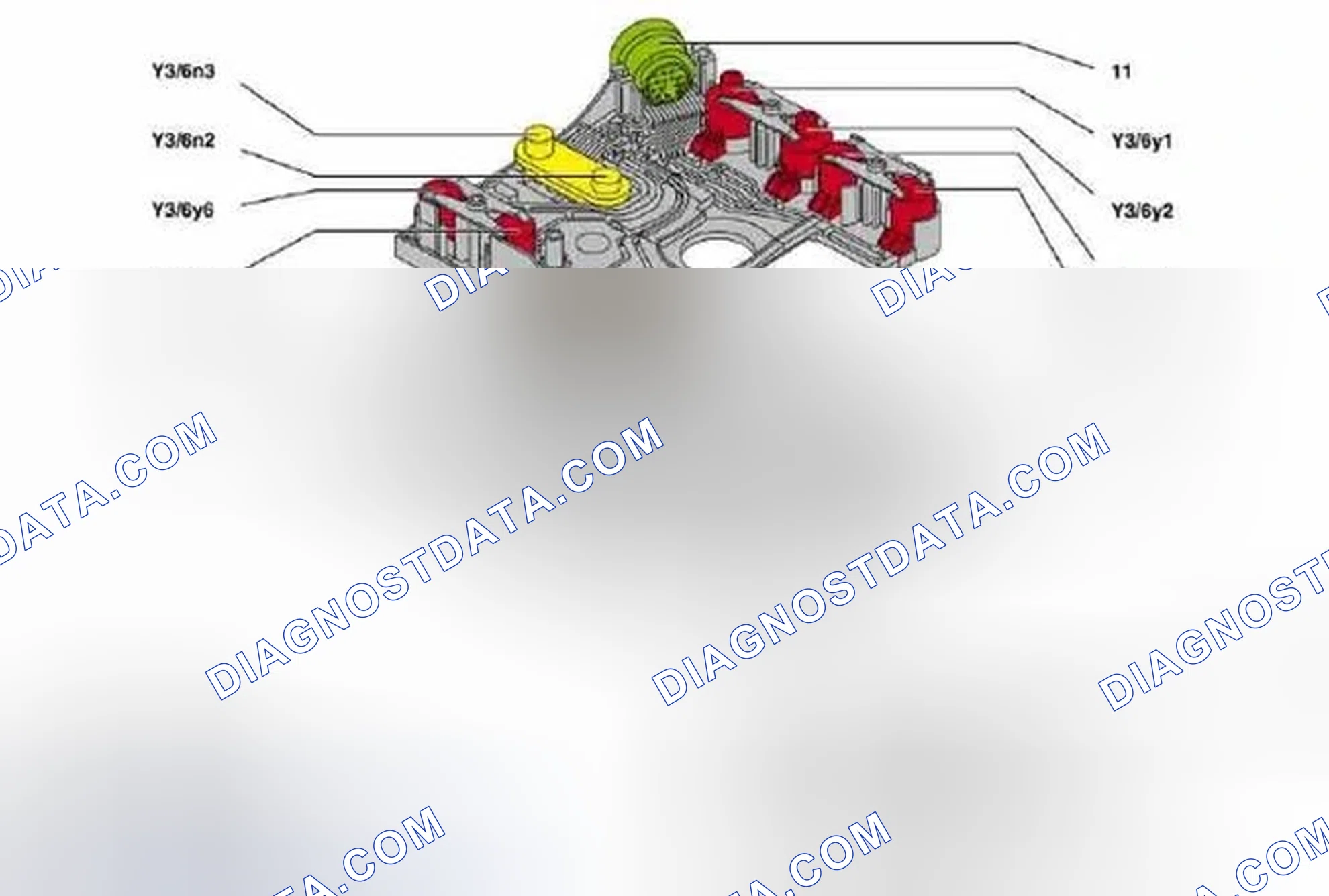 Fig. 11: Automatic Transmission Electric/Electronic Components Location