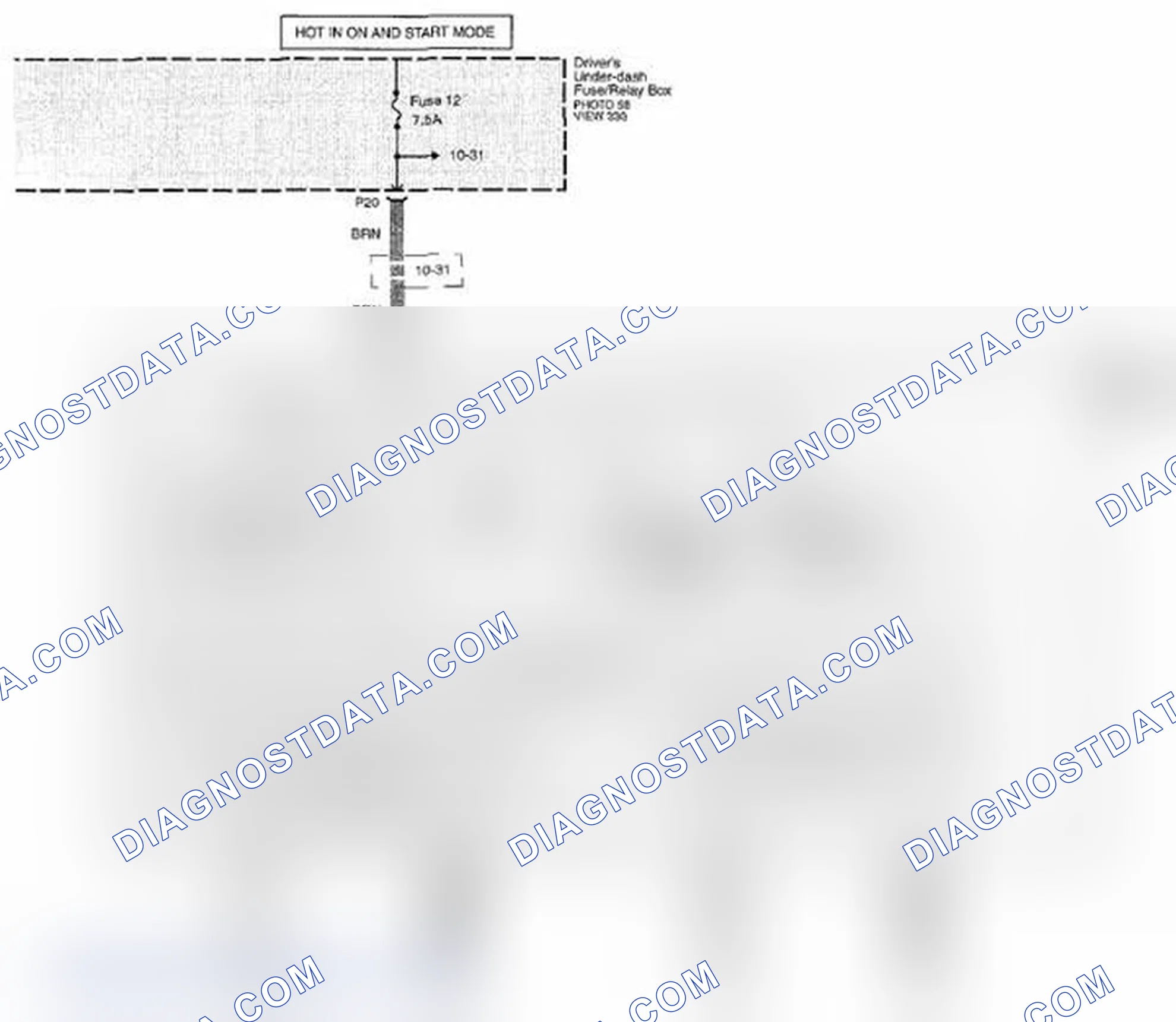 Scheme 200: Starting System Circuit Diagram - A/T: Keyless Access (Page 21-13)