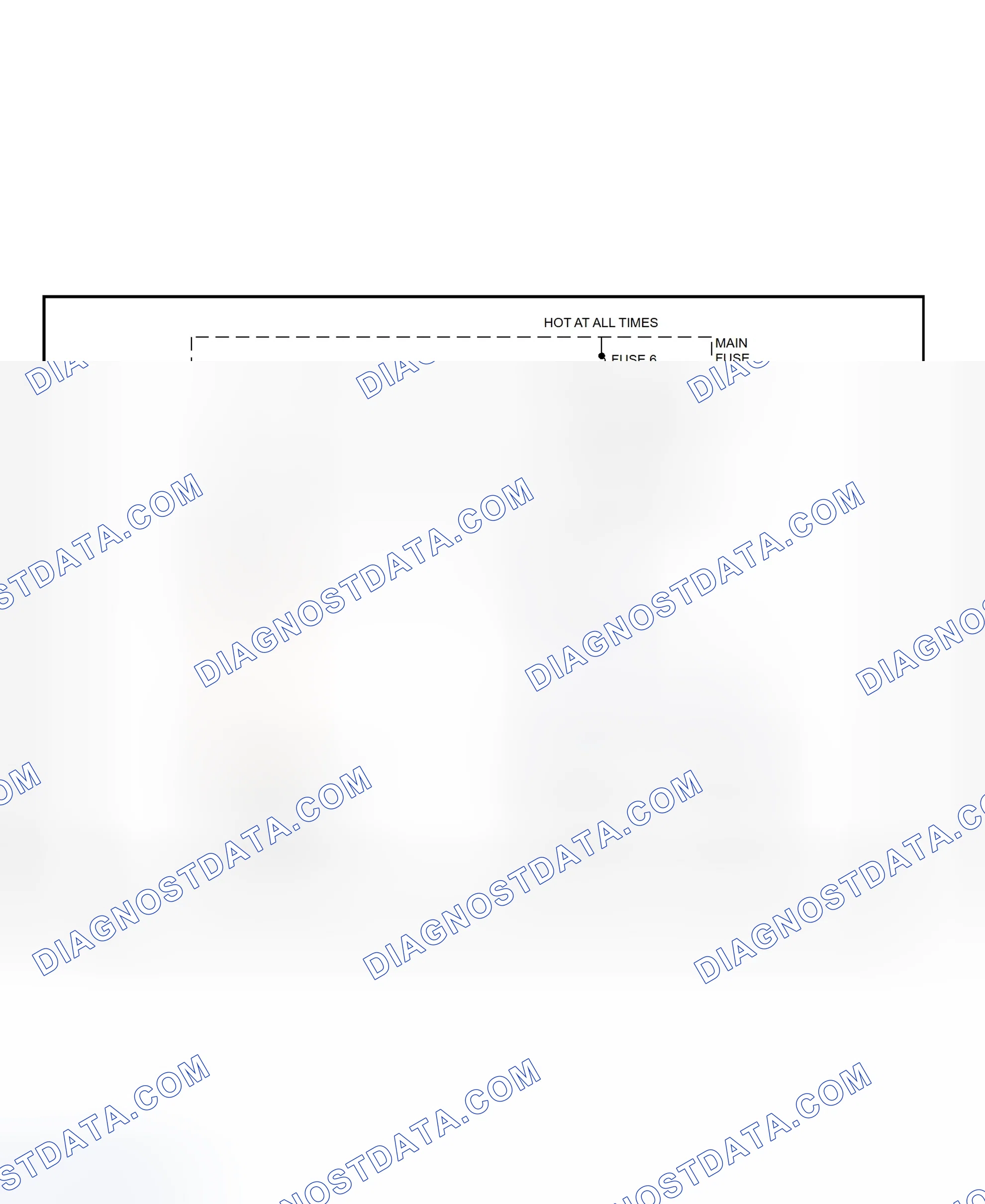 Scheme 1: Horn System Wiring Diagram (Forester)