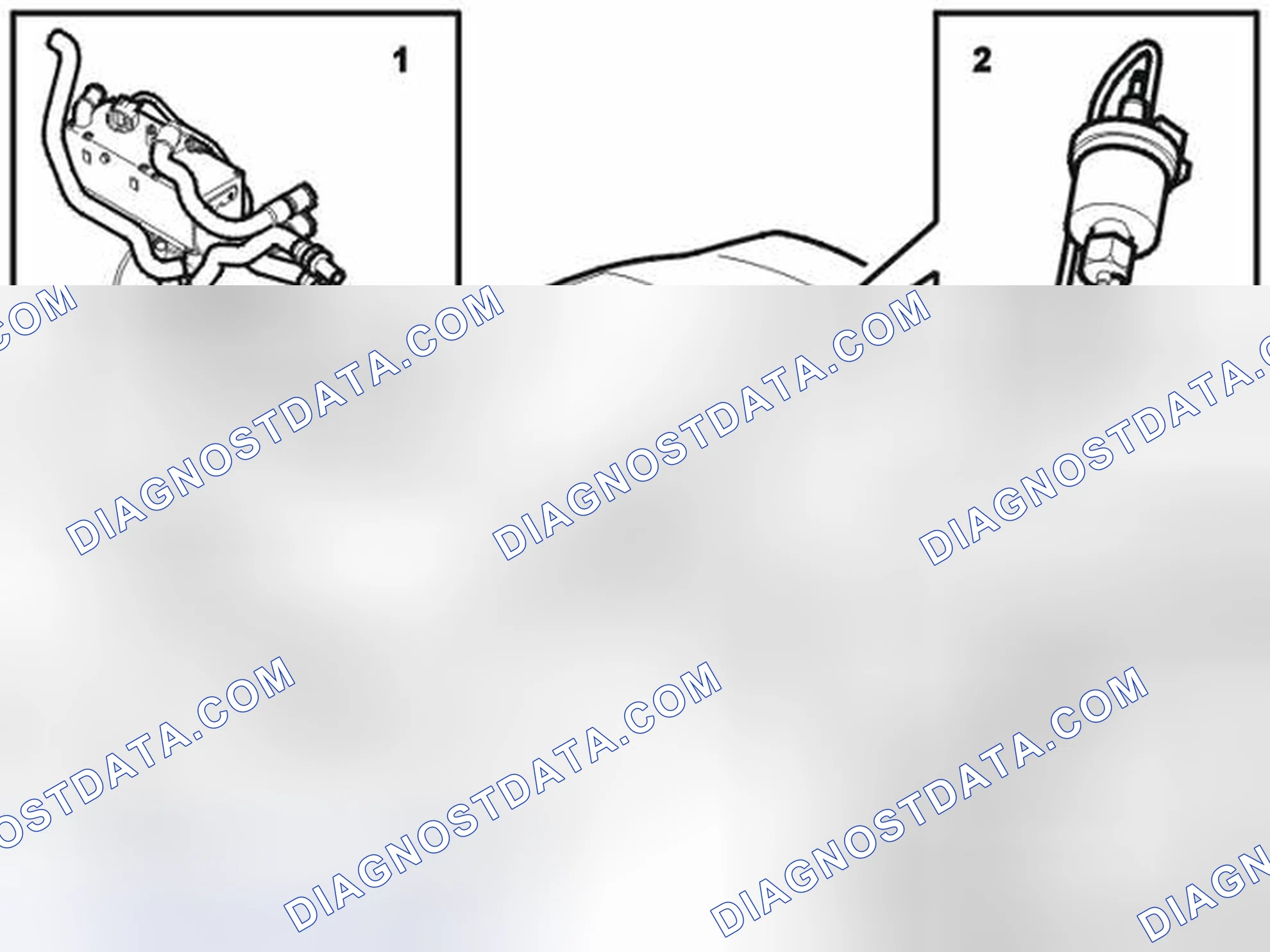 Scheme 142: LOCATION OF ENGINE COOLANT HEATER COMPONENTS