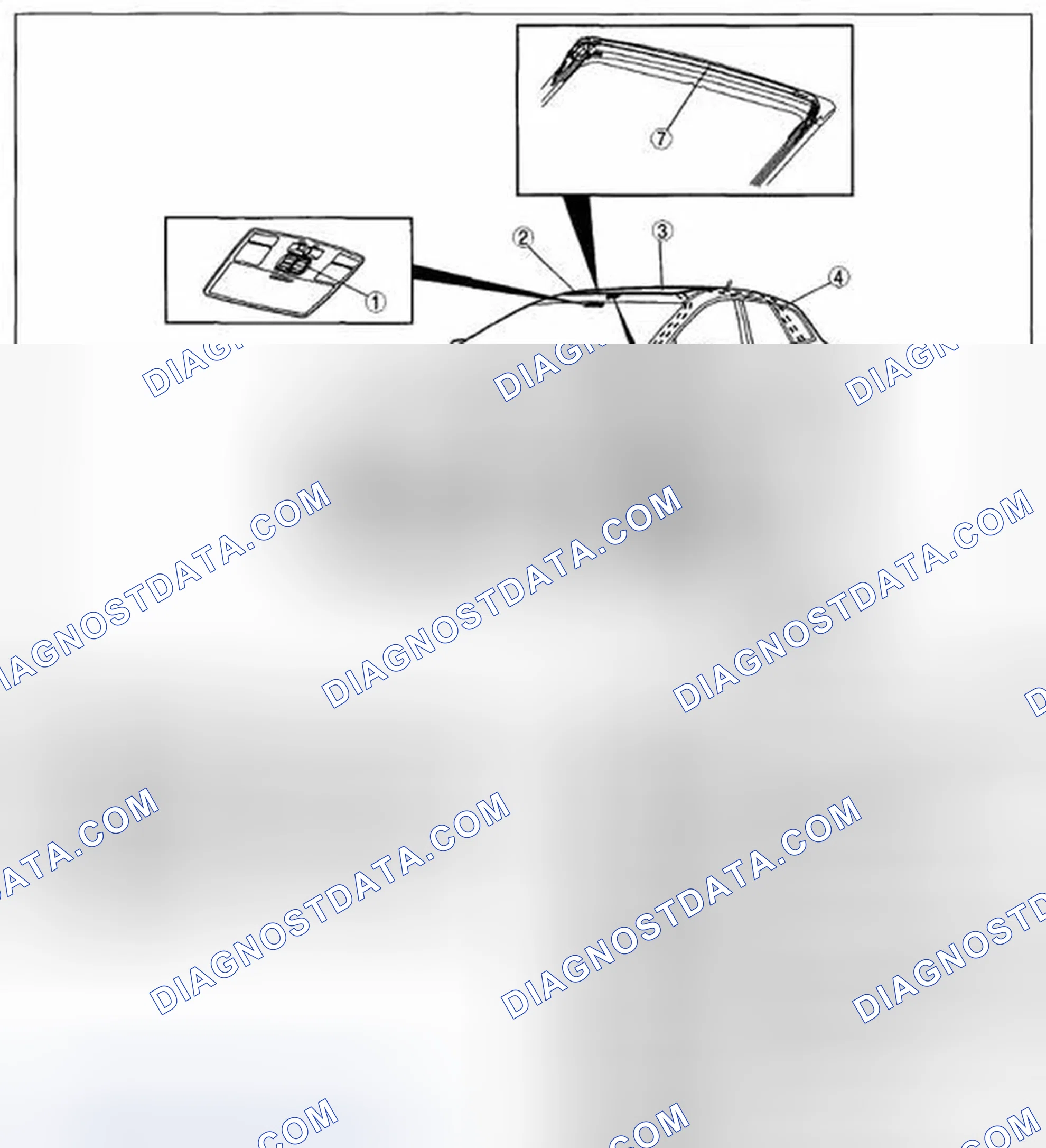Scheme 1: SUNROOF LOCATION INDEX