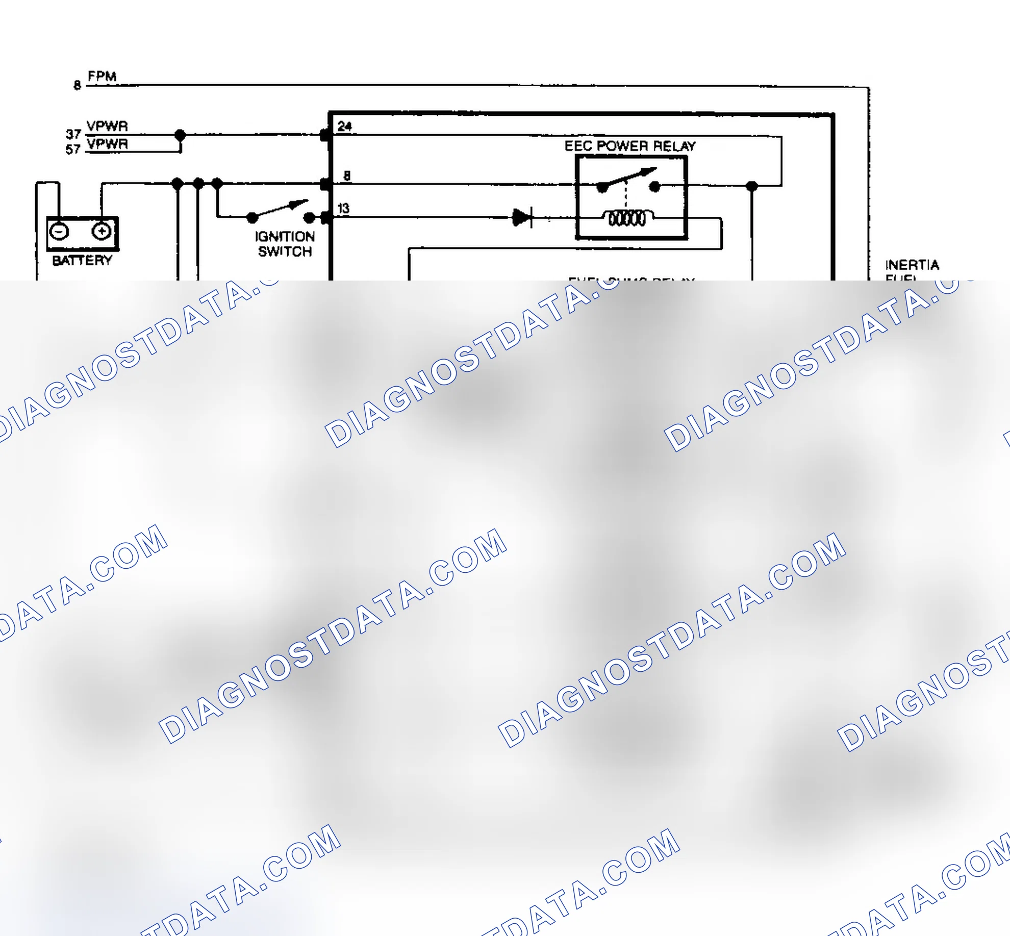 Scheme 116: CCRM Circuits (Continental 3.8L, Sable 3.8L & Taurus 3.8L)
