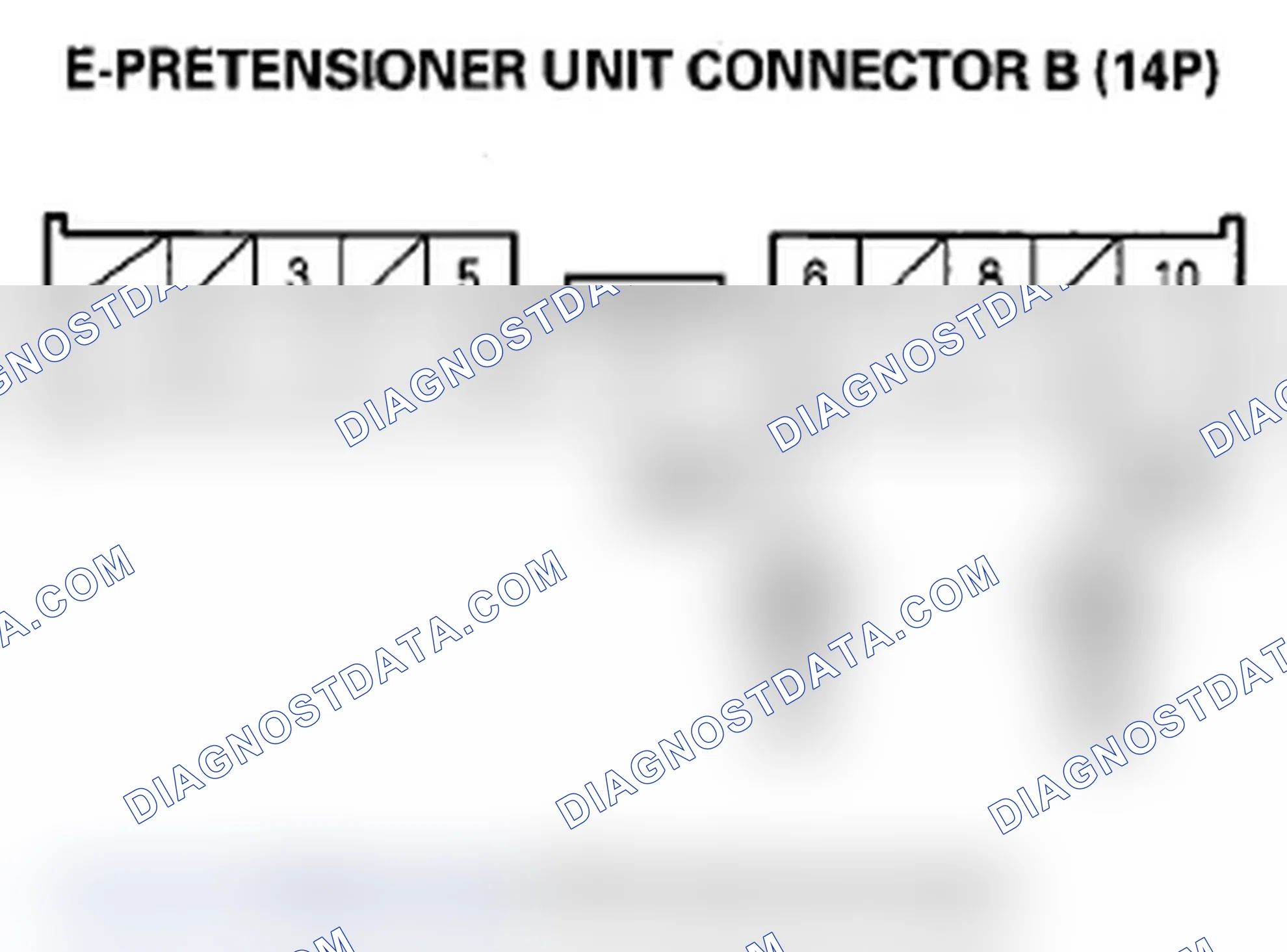 Scheme 179: DTC 74-25: Short to Power in the Front Passenger's E-Pretensioner Motor