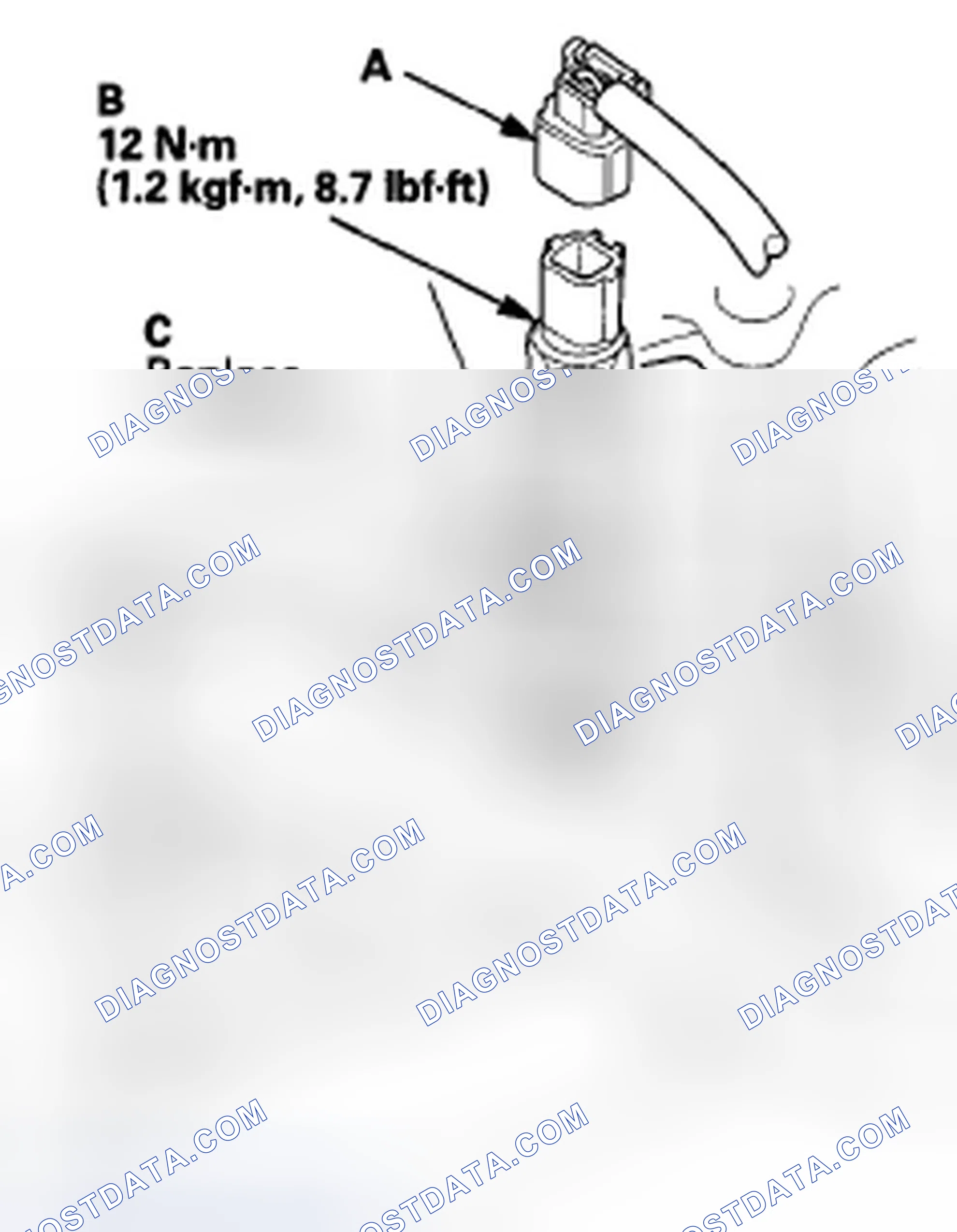 Scheme 140: ECT Sensor 1 Replacement