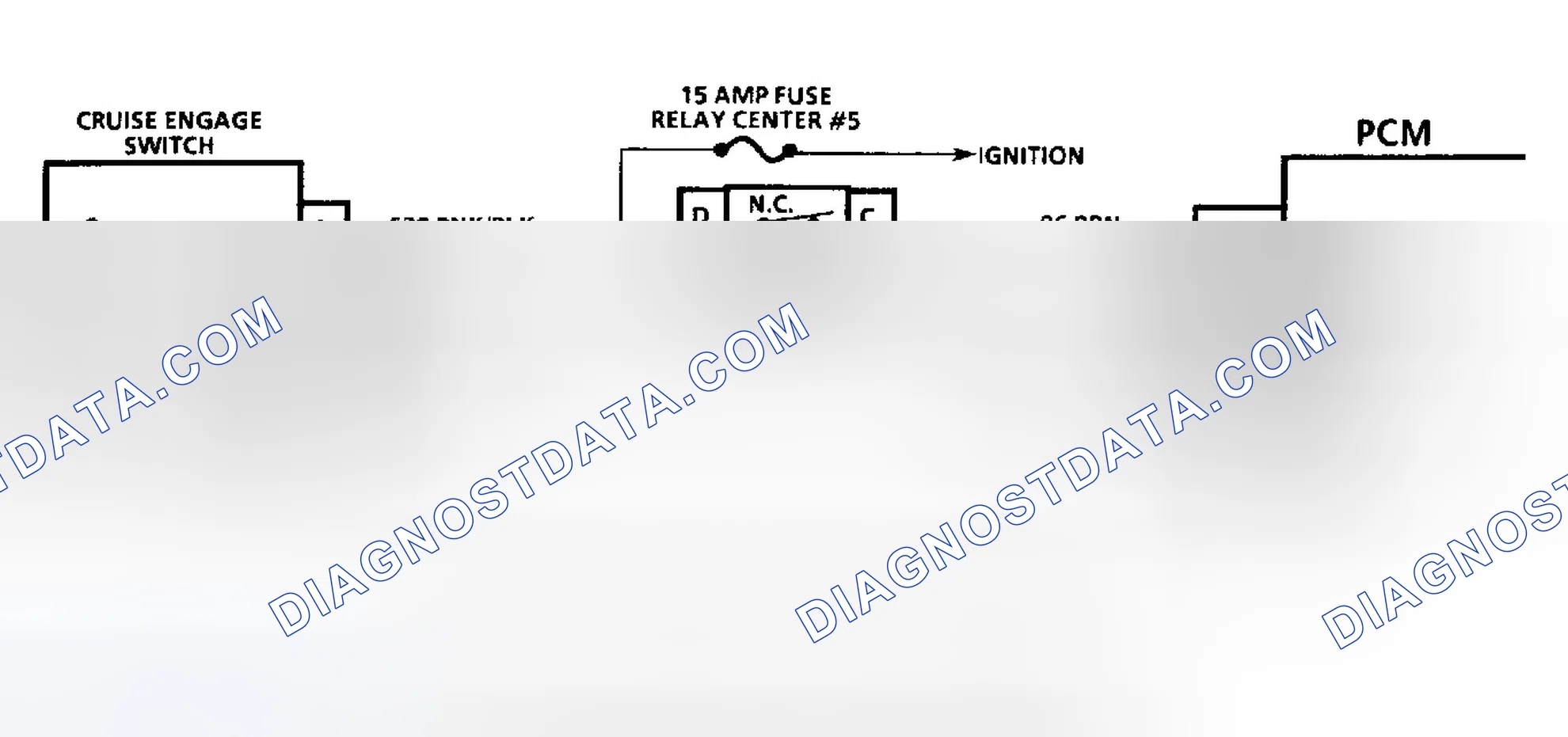 Scheme 250: Code 67 Schematic ("C" & "H" Bodies) Cruise Engage Switches