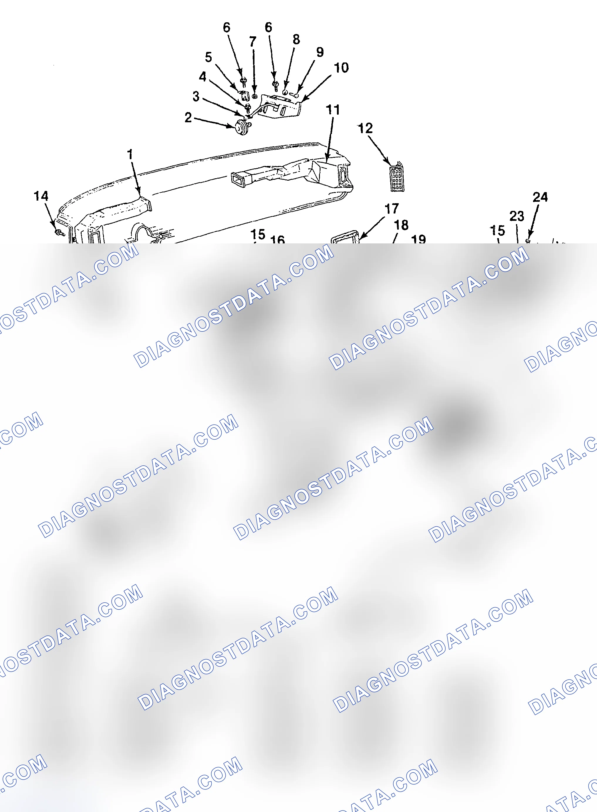 Scheme 3: HEATER CORE R & I (S/T SERIES)