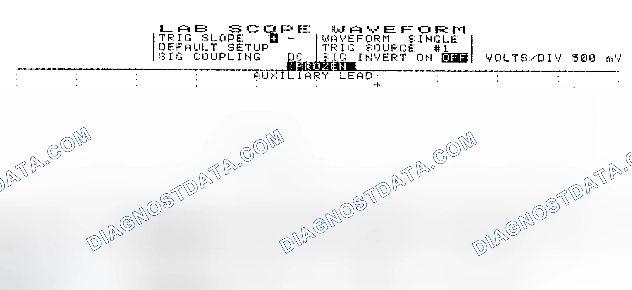 Scheme 10: Single Injector w/Excessive Current Flow - Current Pattern