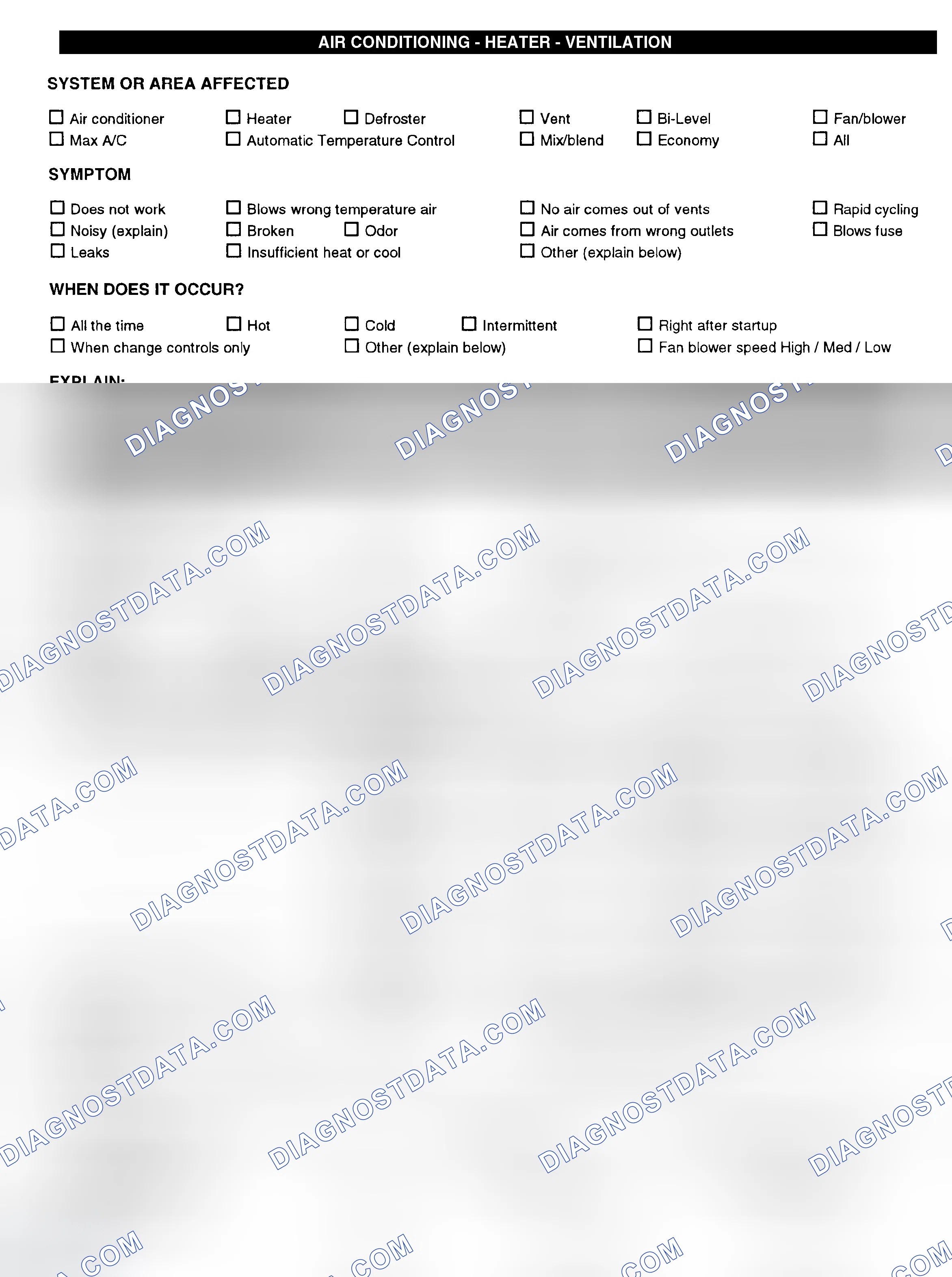 Scheme 4: Symptom Check List - Page 3