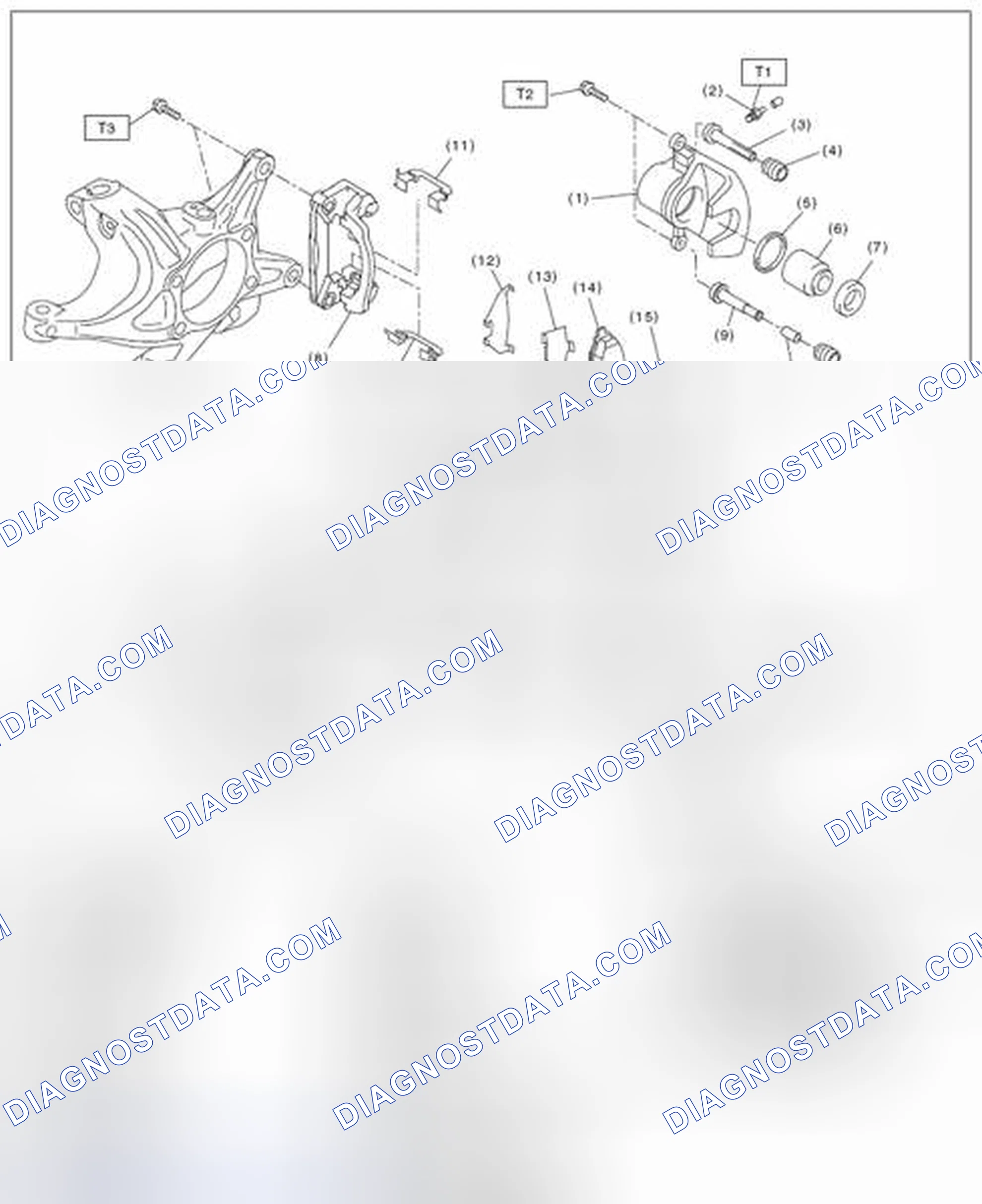 Scheme 10: REAR DISC BRAKE