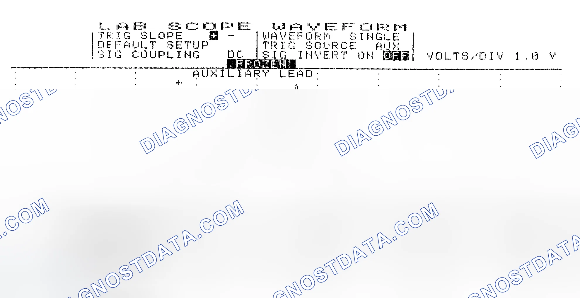 Scheme 19: Single Injector w/Excessive Current Flow - Current Pattern