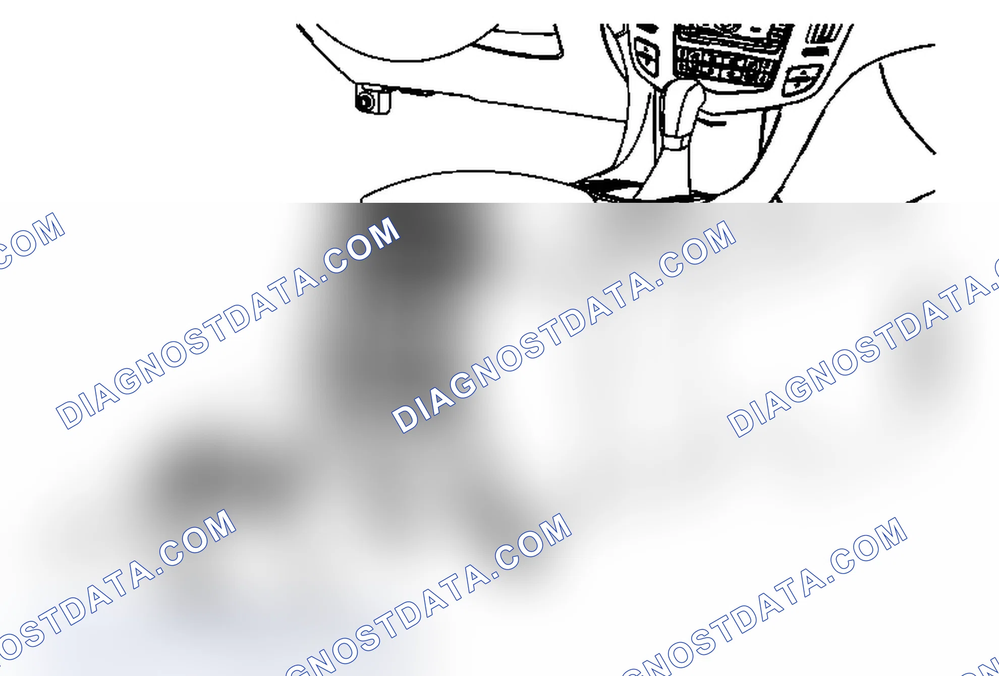 Scheme 85: Front Floor Console Rear Trim Panel Replacement - Lower