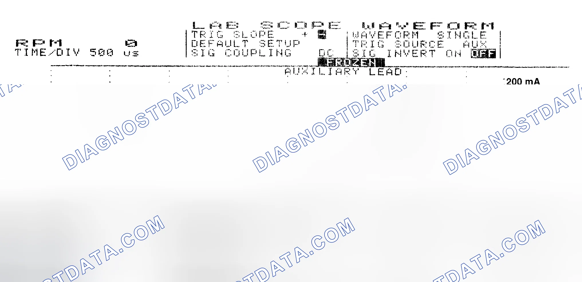 Scheme 17: Single Injector w/Normal Current Flow - Current Pattern