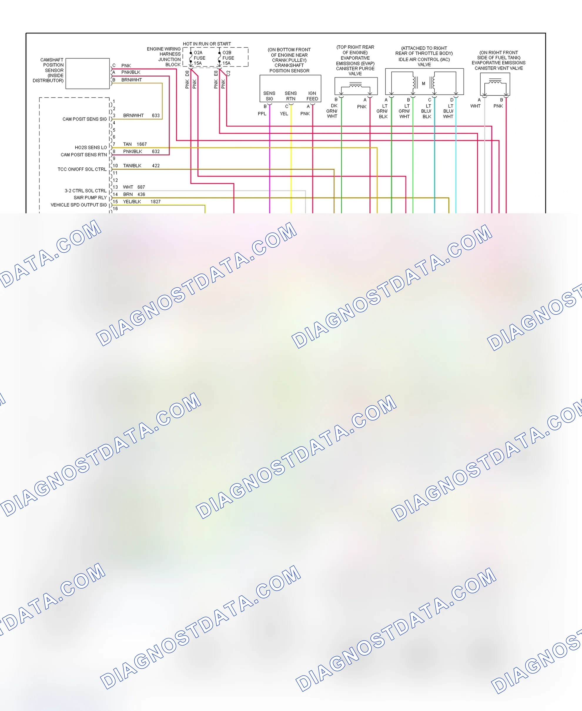 Scheme 169: PCM Wiring Diagram (Sierra & Silverado - 4.3L - 1 Of 4)