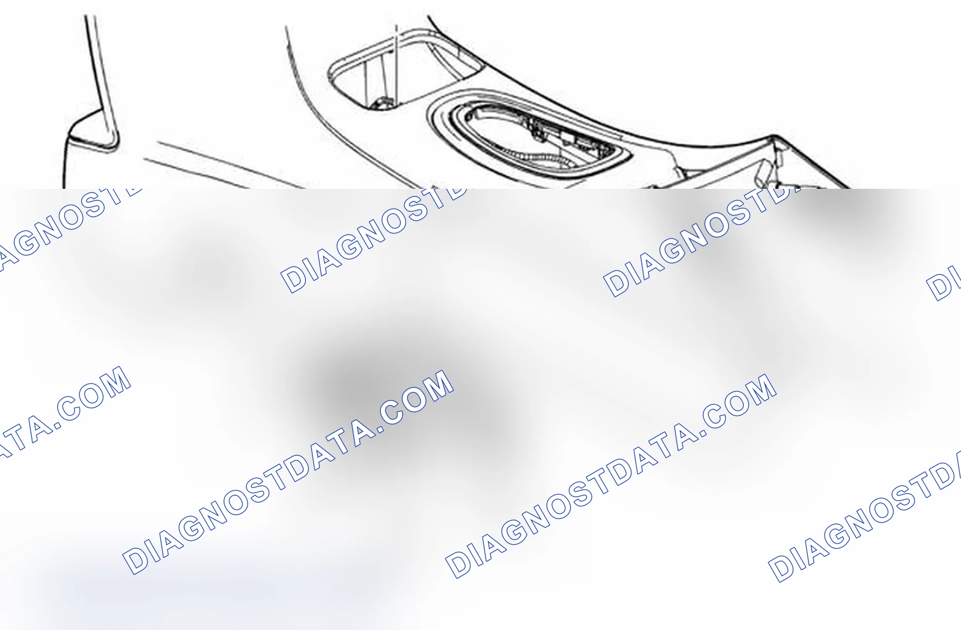 Scheme 21: Front Floor Console Cup Holder Replacement (Impala)