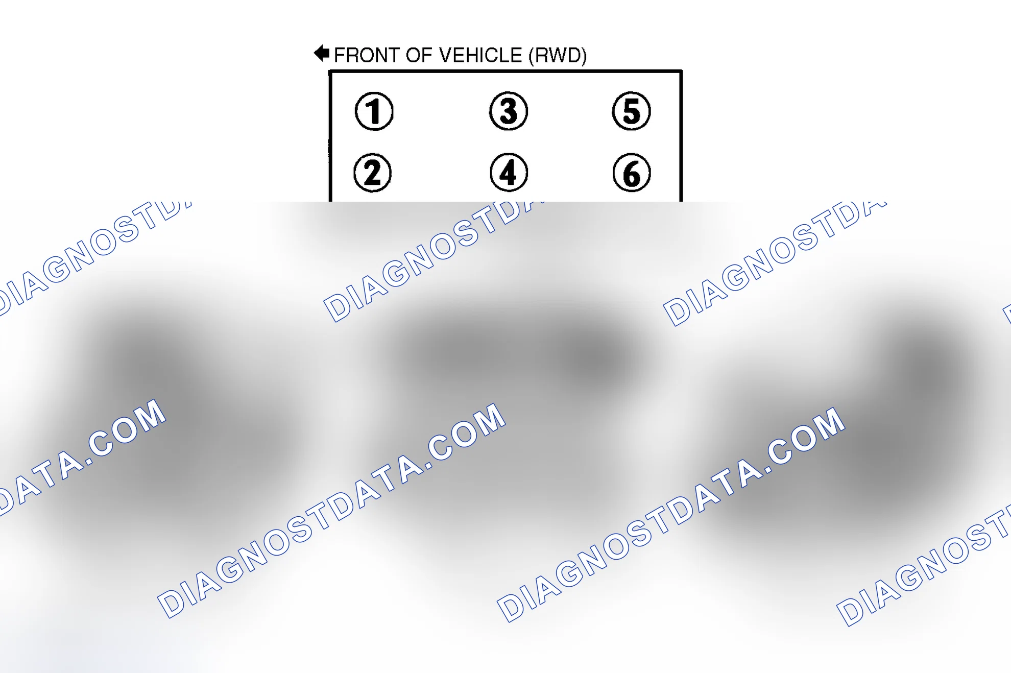 Scheme 1: Firing Order (3.1L & 3.4L)