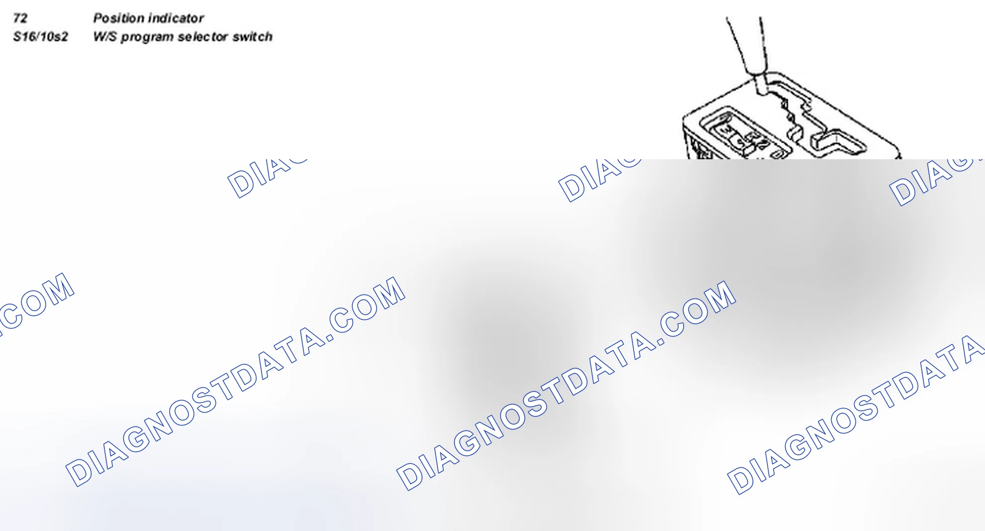 Scheme 300: Position sensor, location/task/function - GF27.19-P-5129G