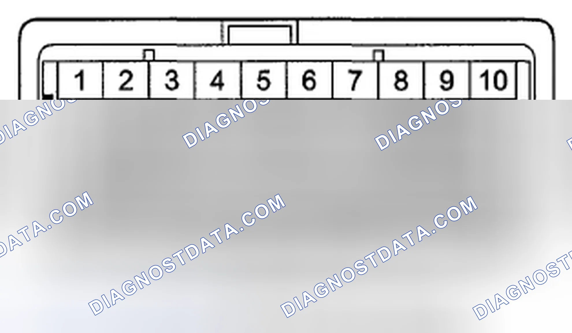 Scheme 478: PCM A/T Control System Inputs and Outputs at PCM Connector A [] (49P)