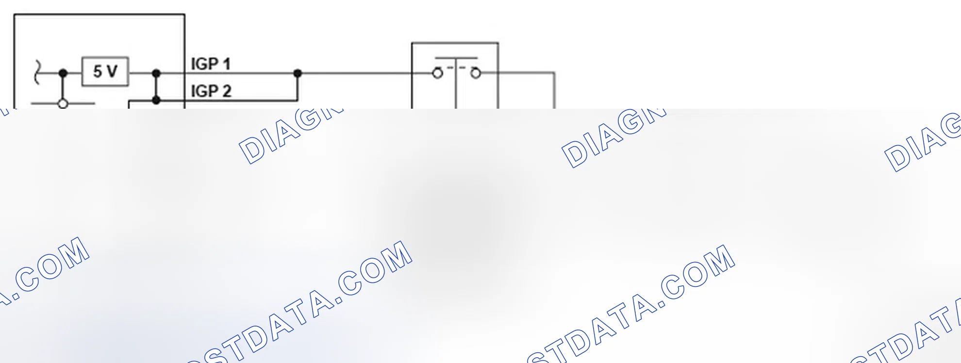 Scheme 208: Engine Control Module (ECM) Power Source Unexpected Voltage - Circuit Diagram
