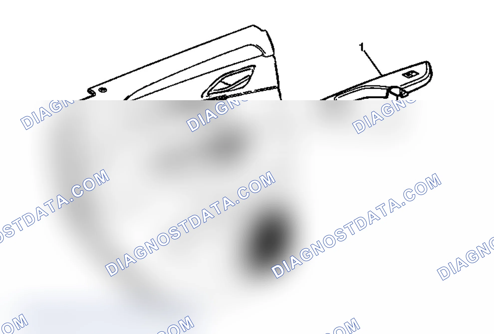Scheme 18: Rear Side Door Accessory Switch Mount Plate Replacement