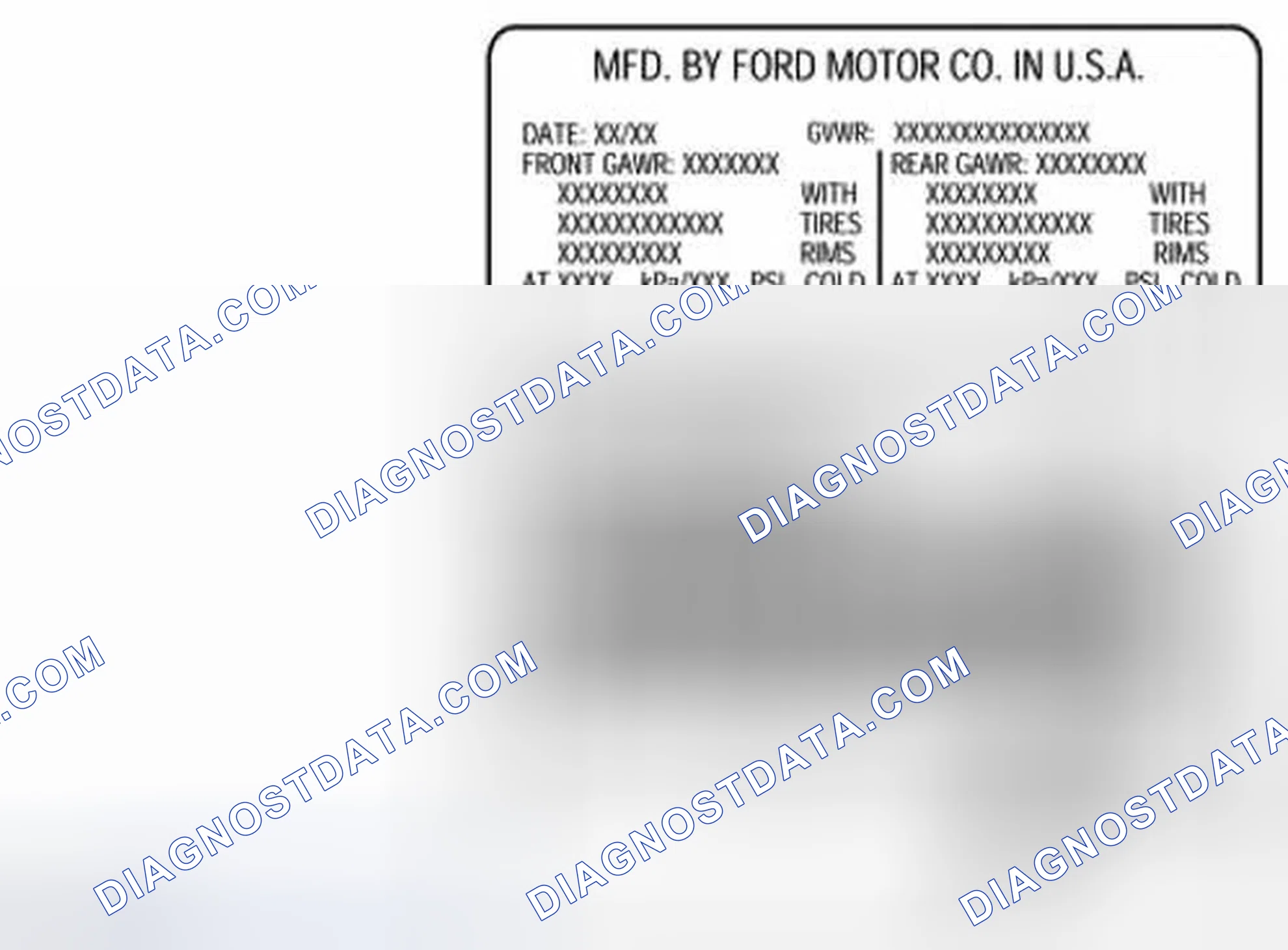 Scheme 11: Engine Calibration Information (Truck)