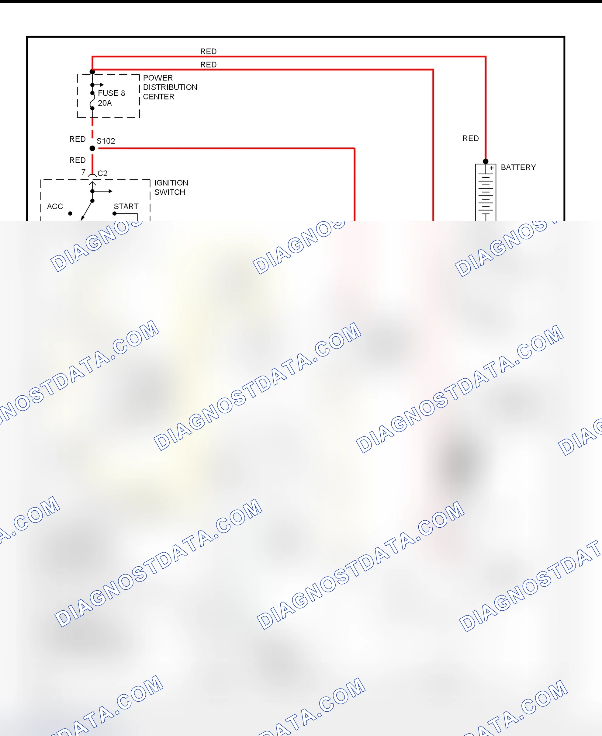 Fig. 4: Starting System Wiring Diagram (Breeze, Cirrus & Stratus)