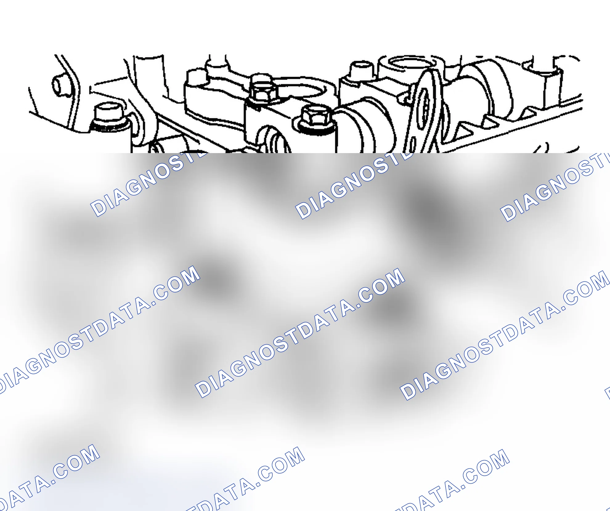 Scheme 968: >> C << AIR CONTROL VALVE BRACKET INSTALLATION
