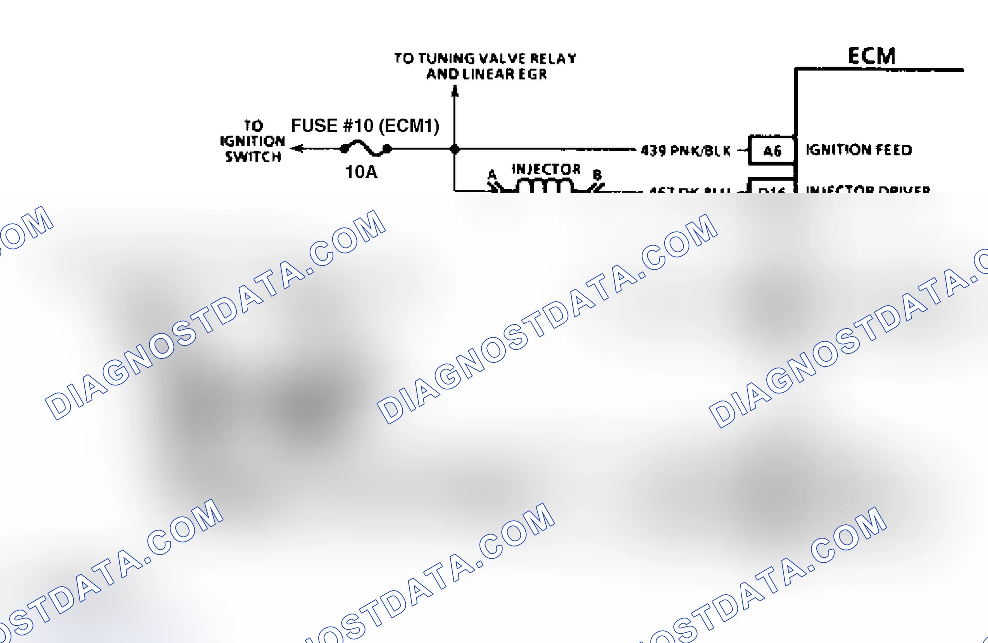Scheme 58: Code 42 Schematic ("T" Series 4.3L Pickup M/T) Ignition Control
