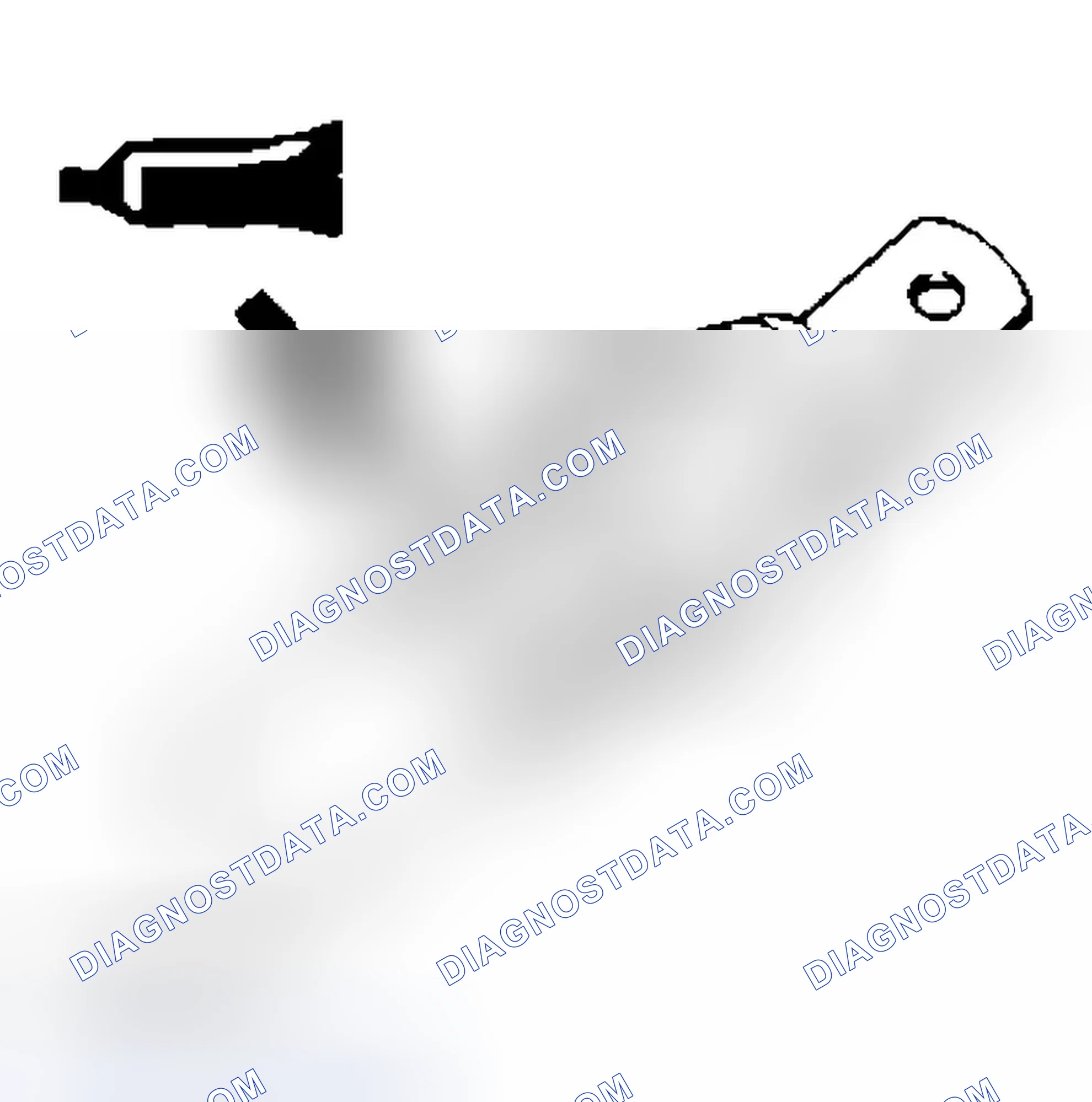 Scheme 196: >> D << ENGINE COOLANT TEMPERATURE GAUGE UNIT INSTALLATION