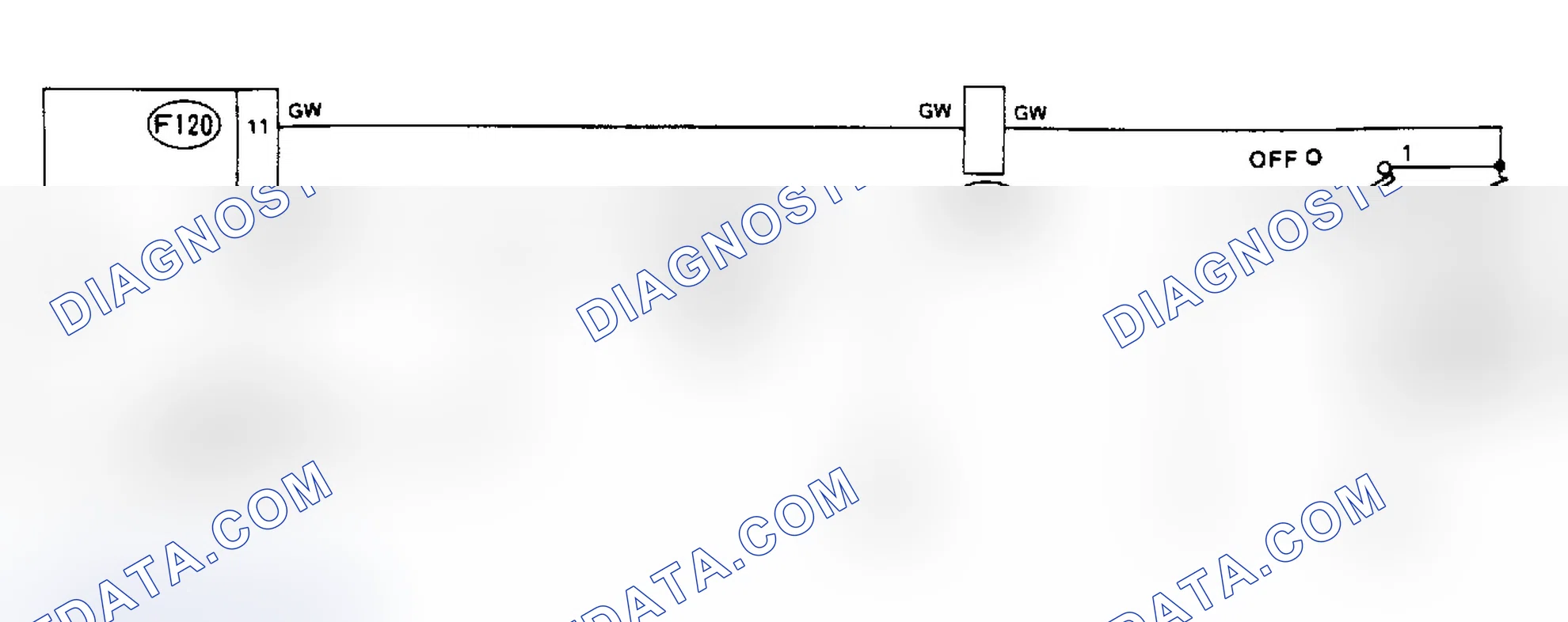 Scheme 122: Schematic - Code 63, Blower Fan Switch