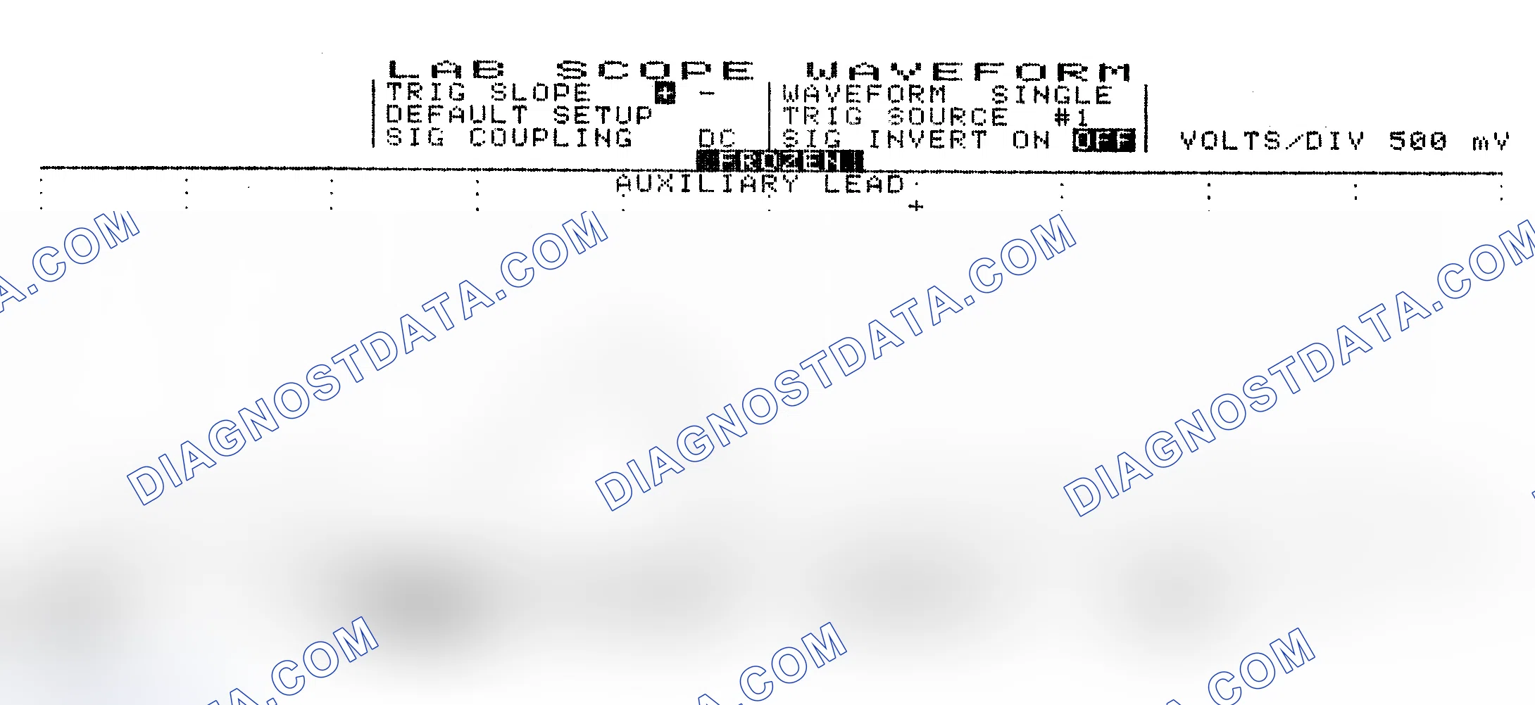 Scheme 10: Single Injector w/Excessive Current Flow - Current Pattern