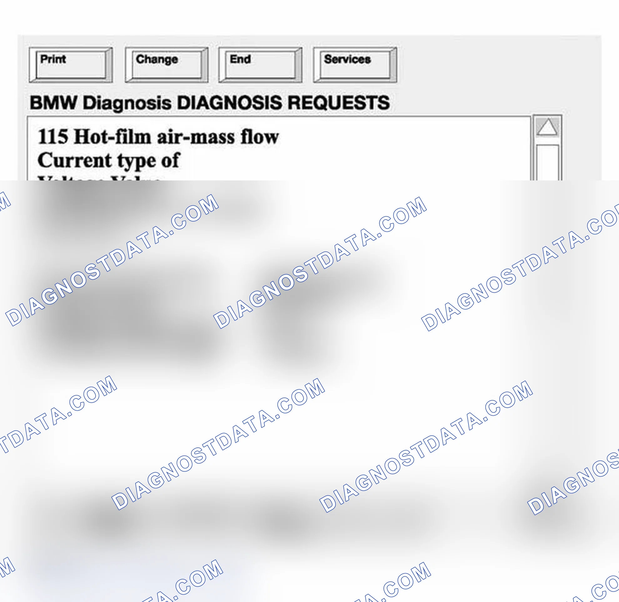 Scheme 253: BMW Fault Code (DISplus/MoDIC)