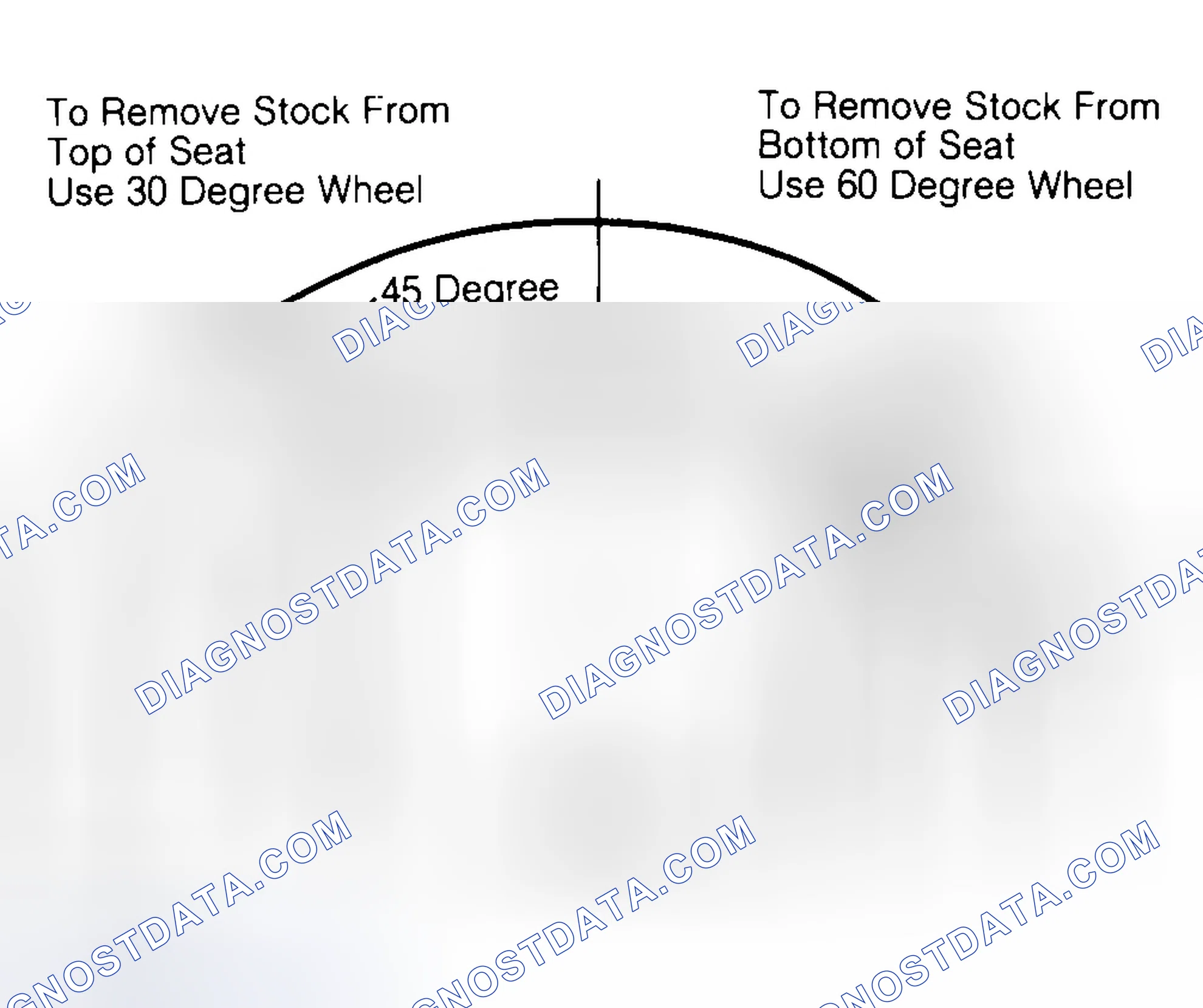 Scheme 19: Adjusting Valve Seat Width