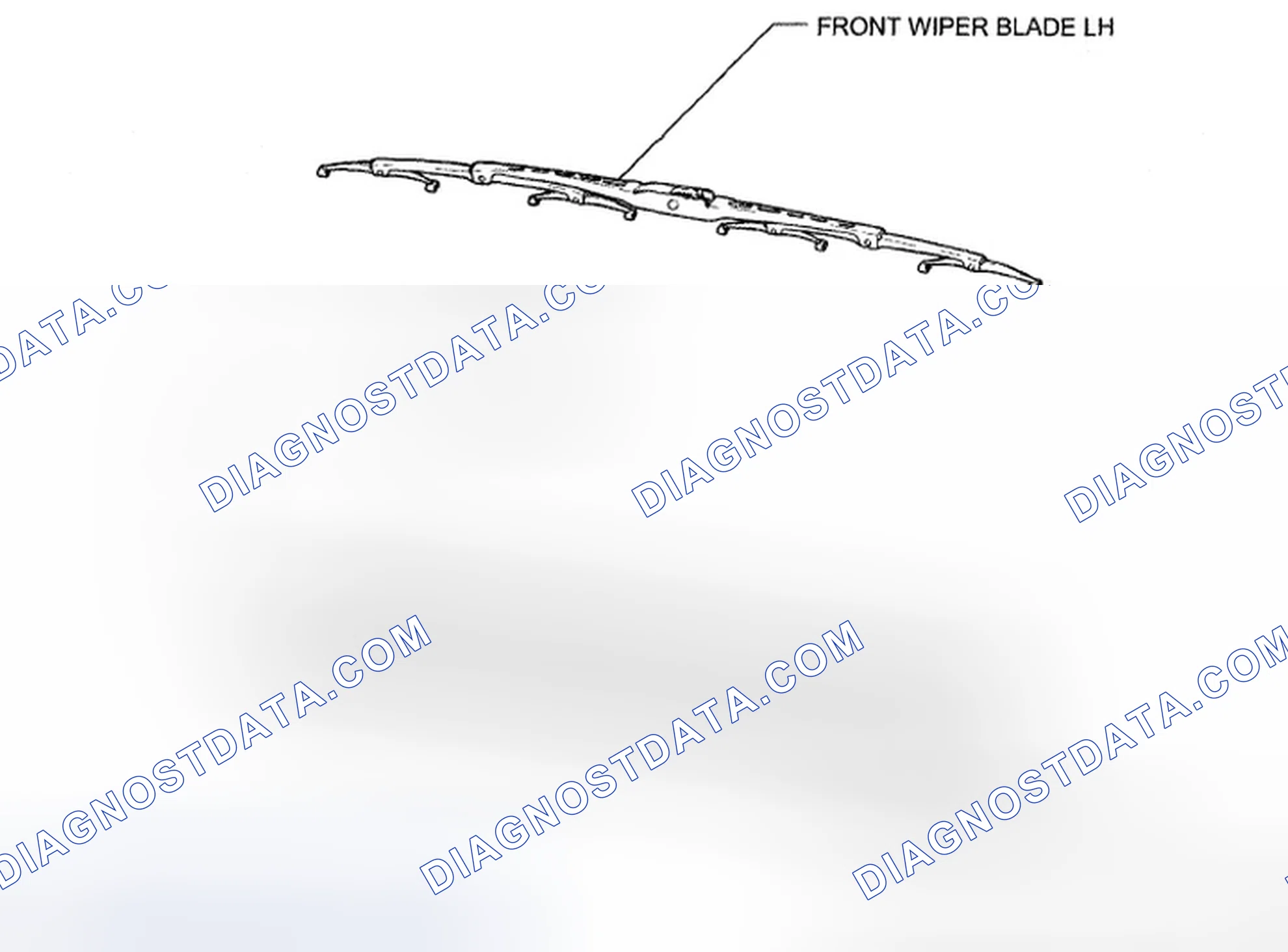 Scheme 41: Identifying Front Wiper Rubber Components