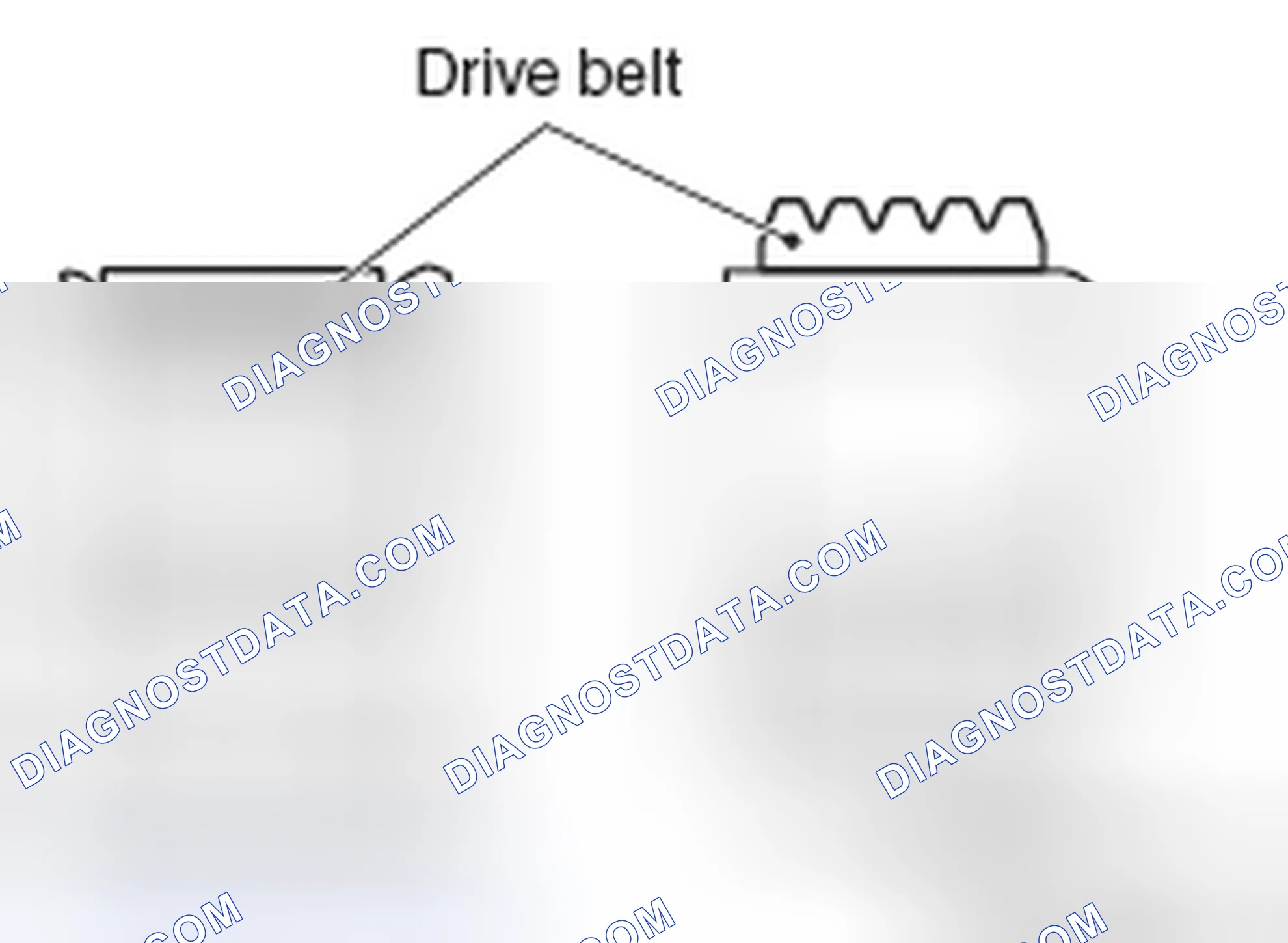 Scheme 3: B: DRIVE BELT INSTALLATION