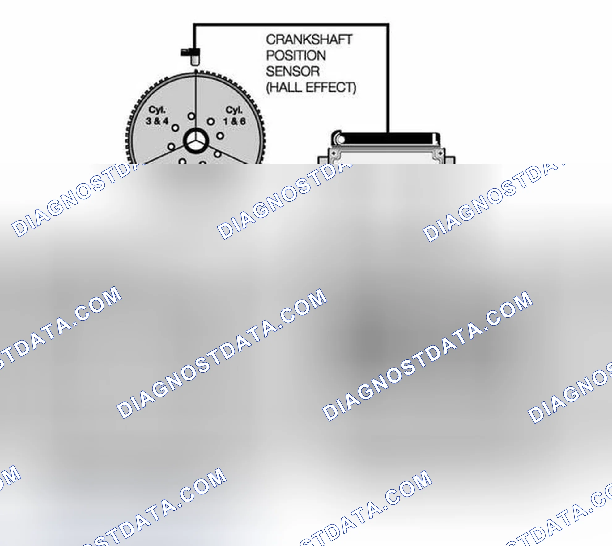 Scheme 448: Crankshaft Sensor Diagram