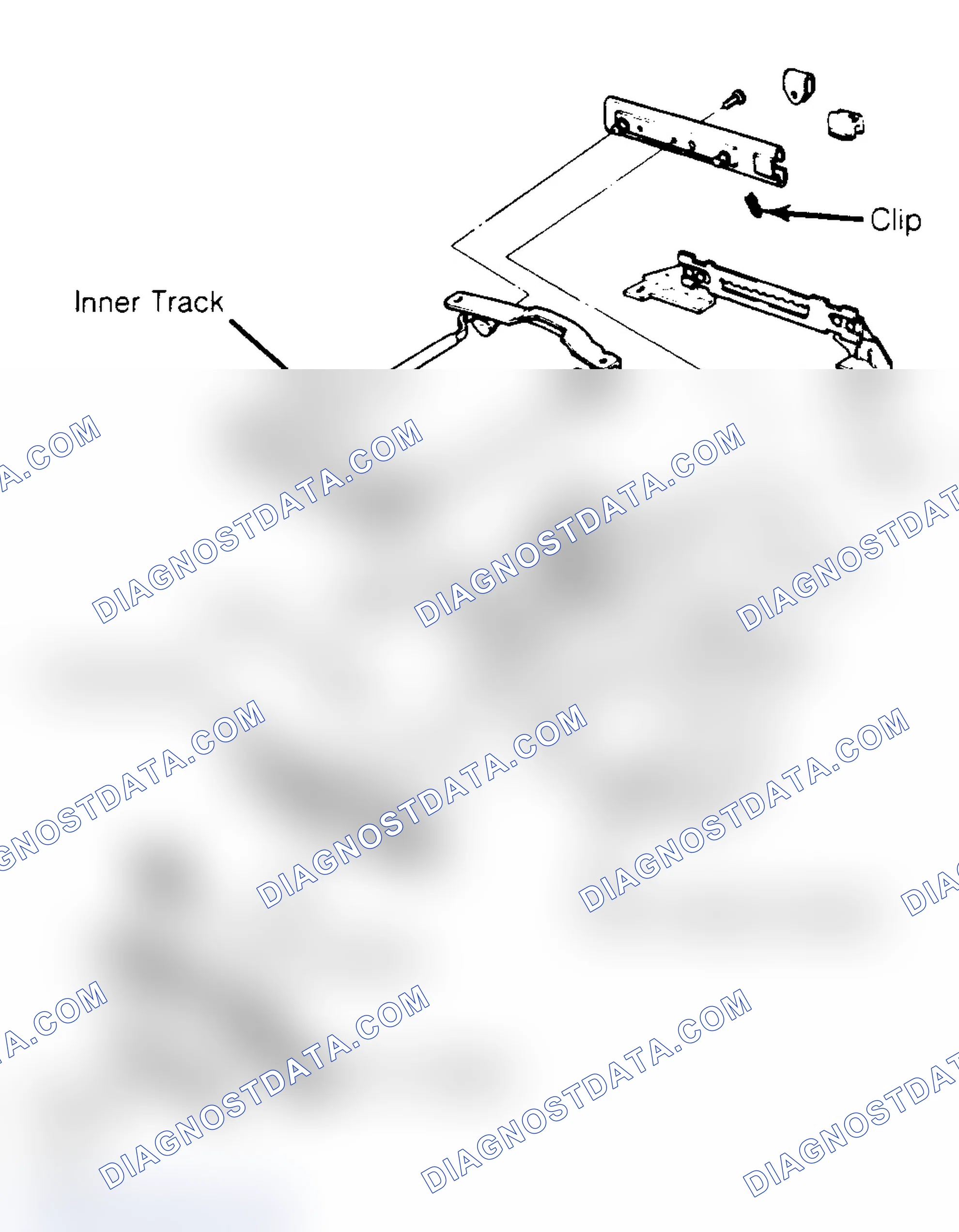 Scheme 7: Exploded View of Typical Rack & Pinion 6-Way Power Seat Assembly