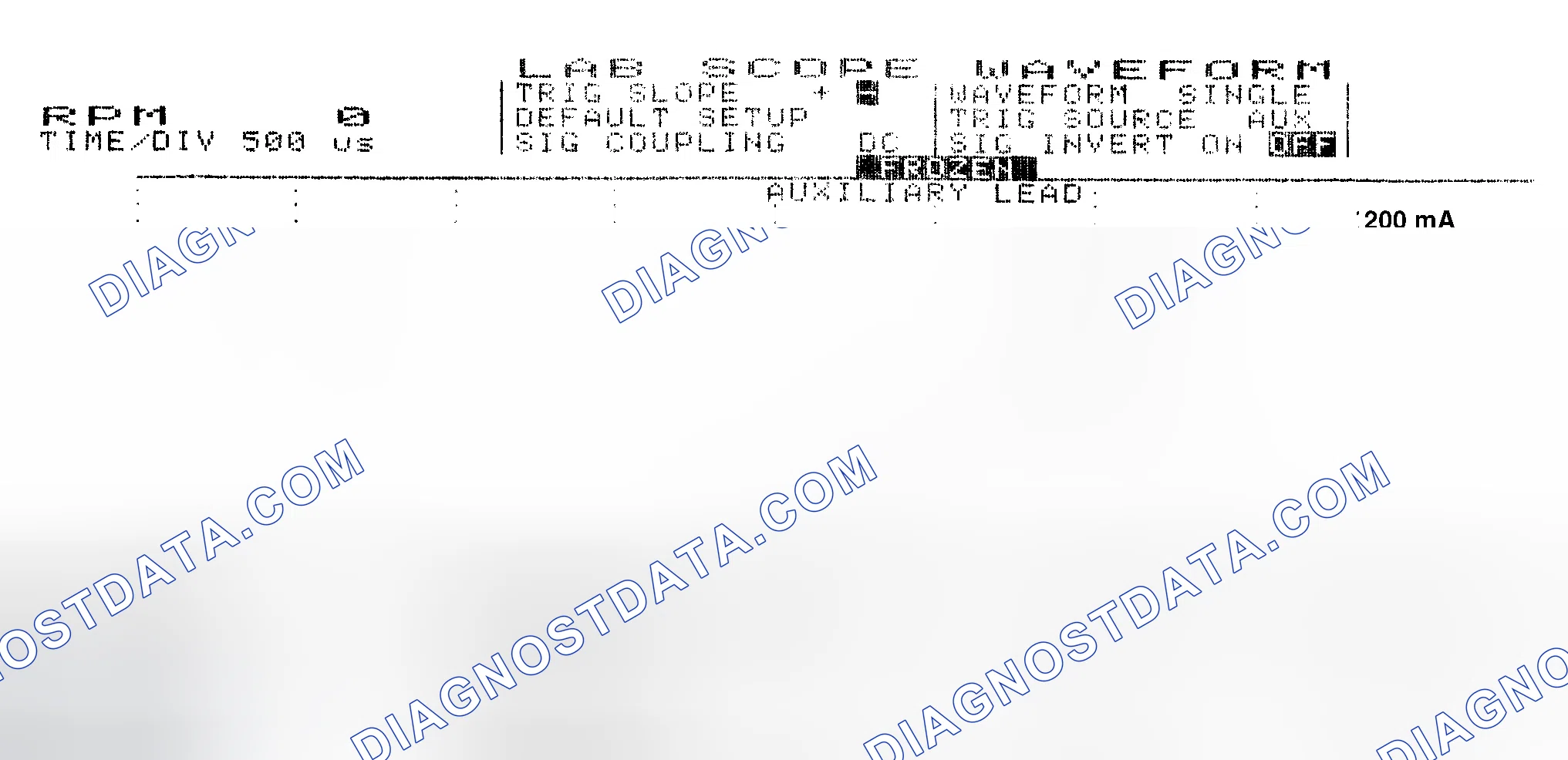 Scheme 17: Single Injector w/Normal Current Flow - Current Pattern