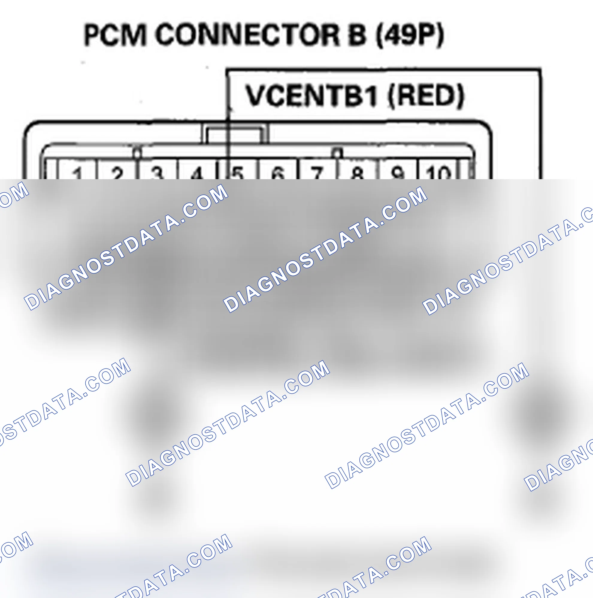 Scheme 200: DTC P2245: Rear A/F Sensor (Bank 1, Sensor 1) VCENT Circuit Low Voltage; DTC P2249: Front A/F Sensor