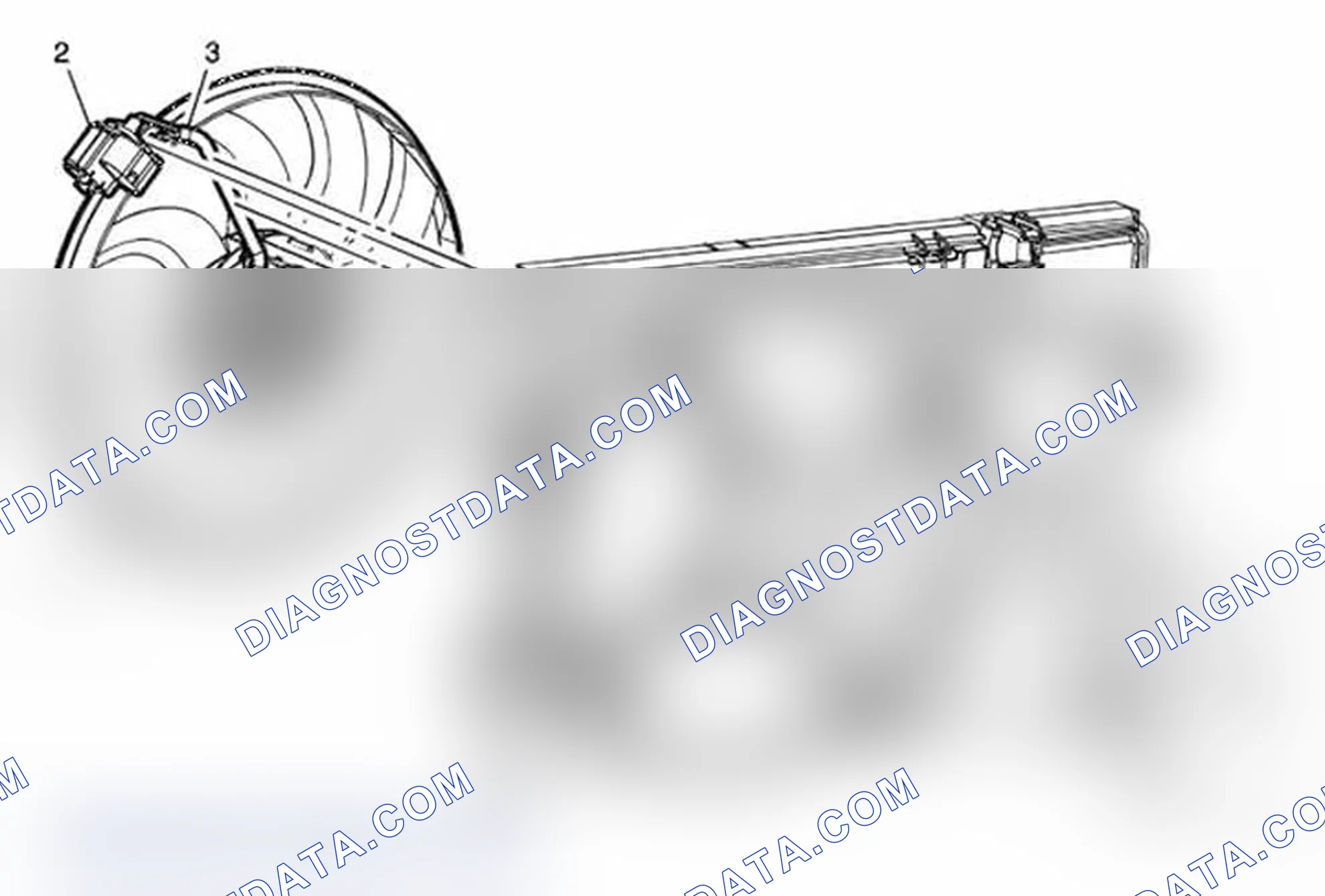 Scheme 22: Engine Coolant Fan Replacement (LUJ, LUV)