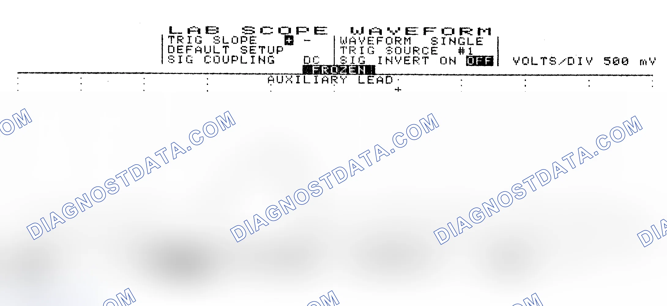 Scheme 10: Single Injector w/Excessive Current Flow - Current Pattern