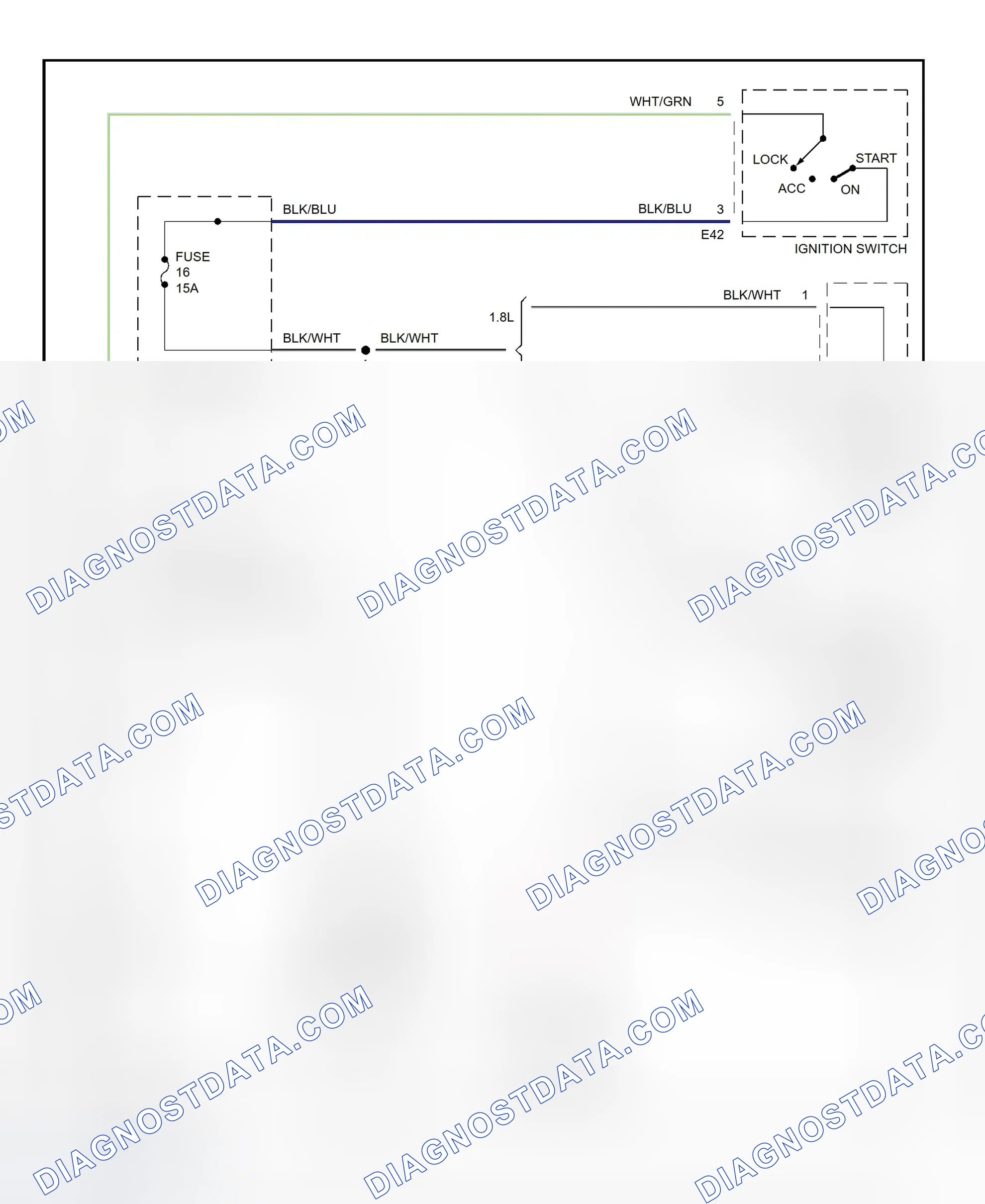Scheme 1: Charging System Wiring Diagram