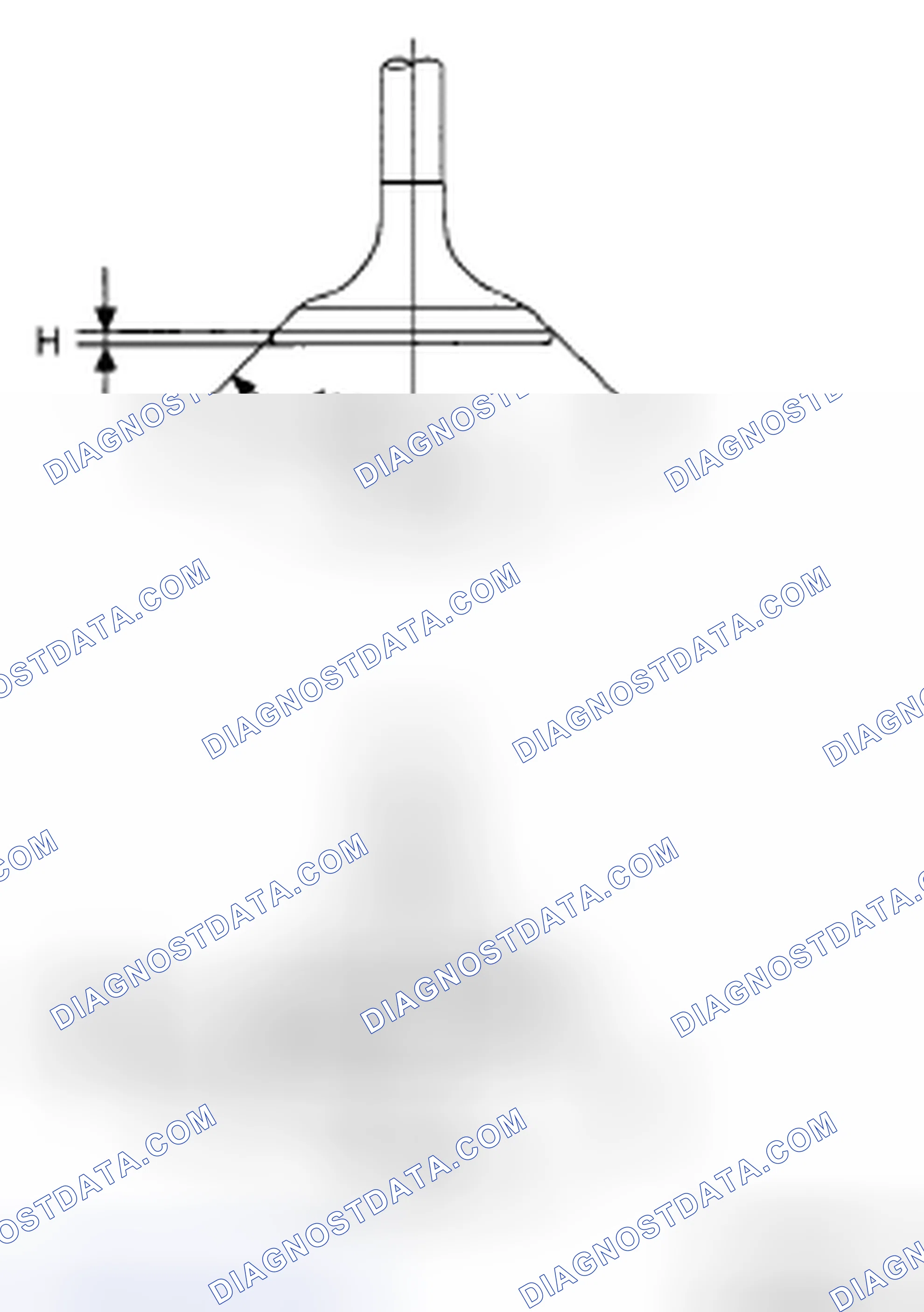 Scheme 252: INTAKE AND EXHAUST VALVE