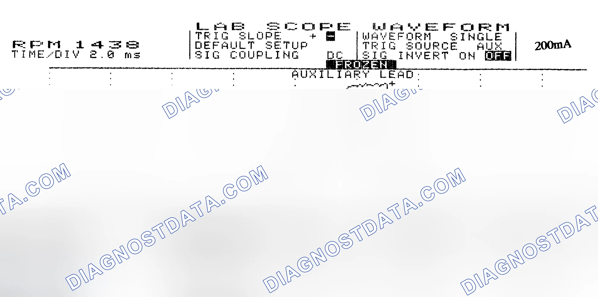 Scheme 15: Single Injector w/Normal Current Flow - Current Pattern
